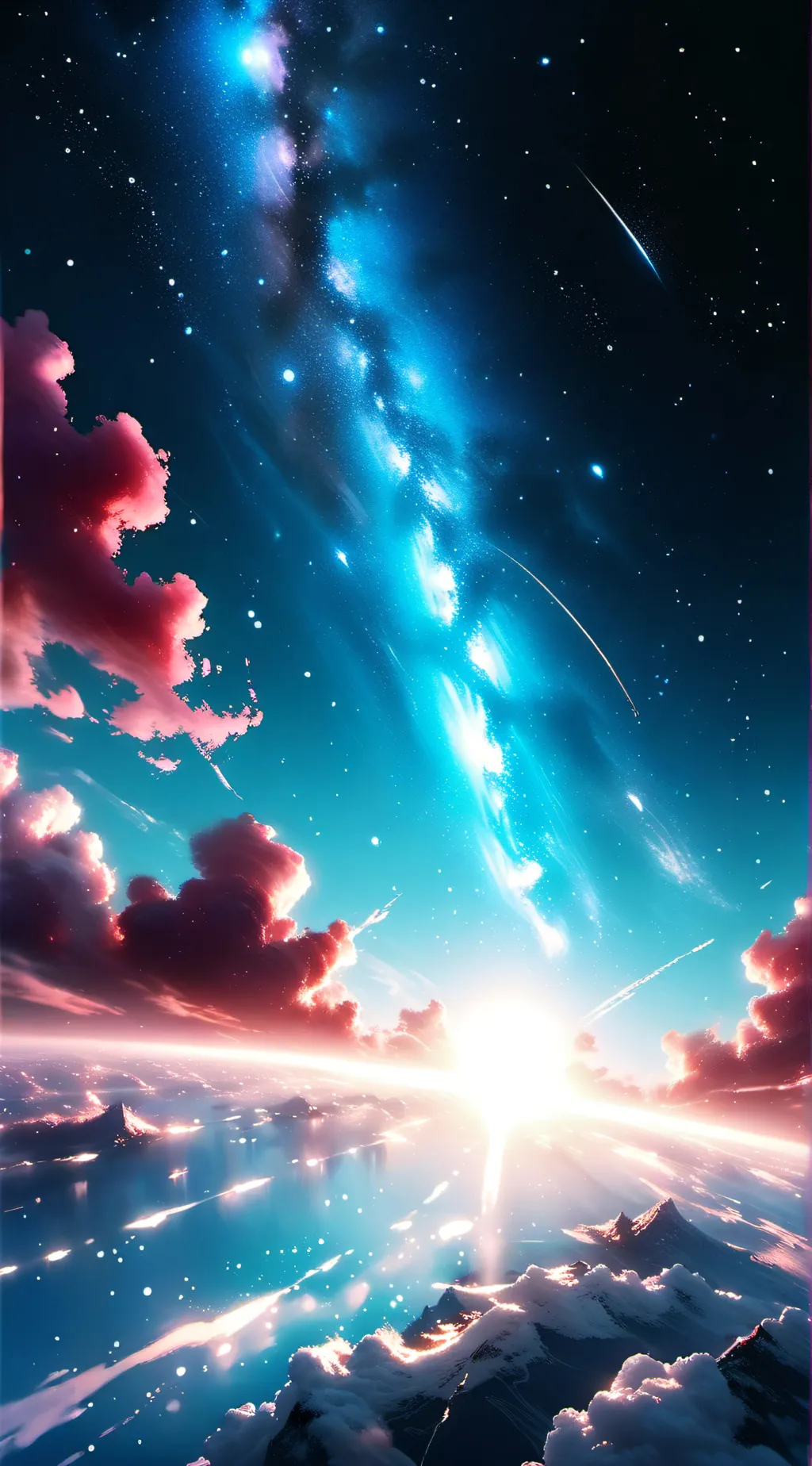 ai character: Sky background