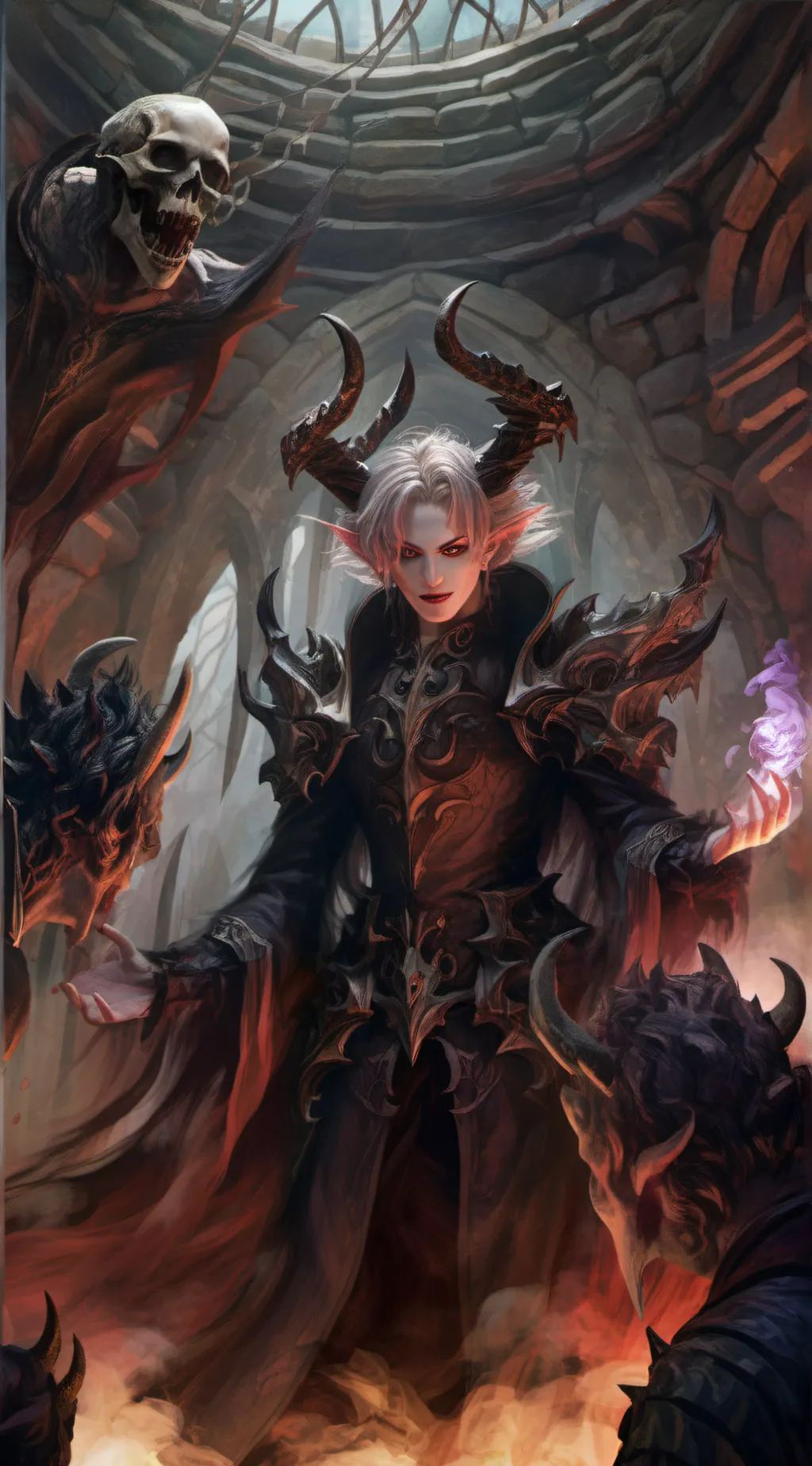 ai character: Demons background