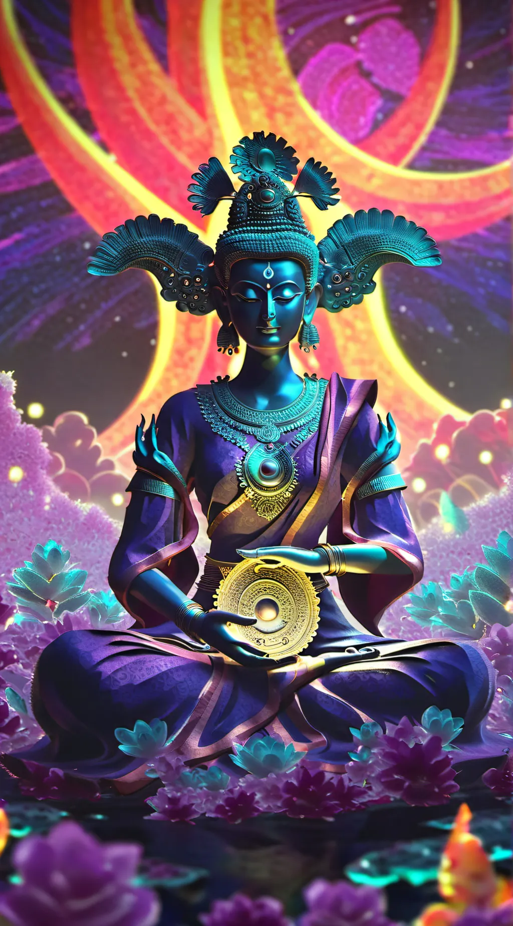 ai character: Hello Luca background