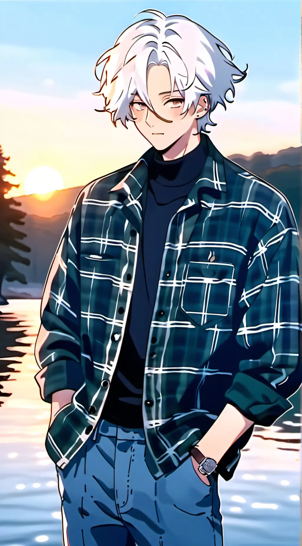 ai character: Evan background