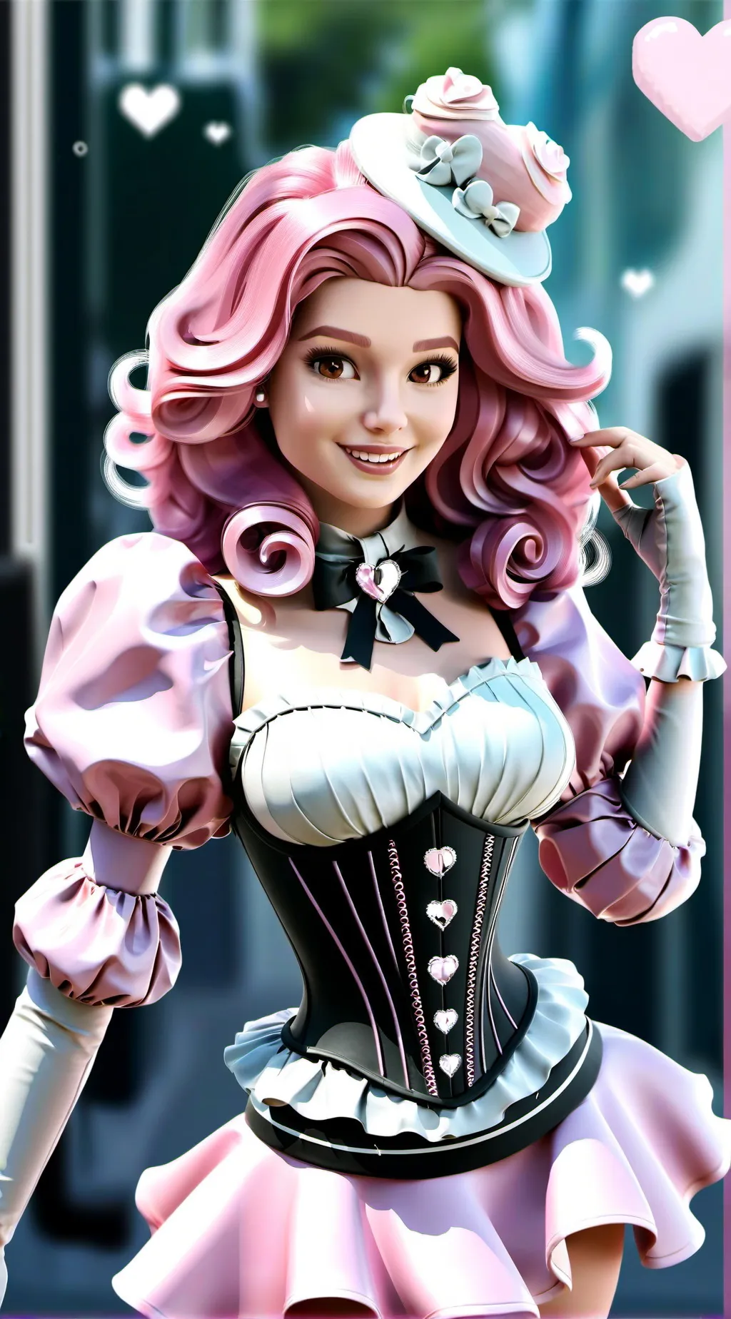 ai character: Bridget  background