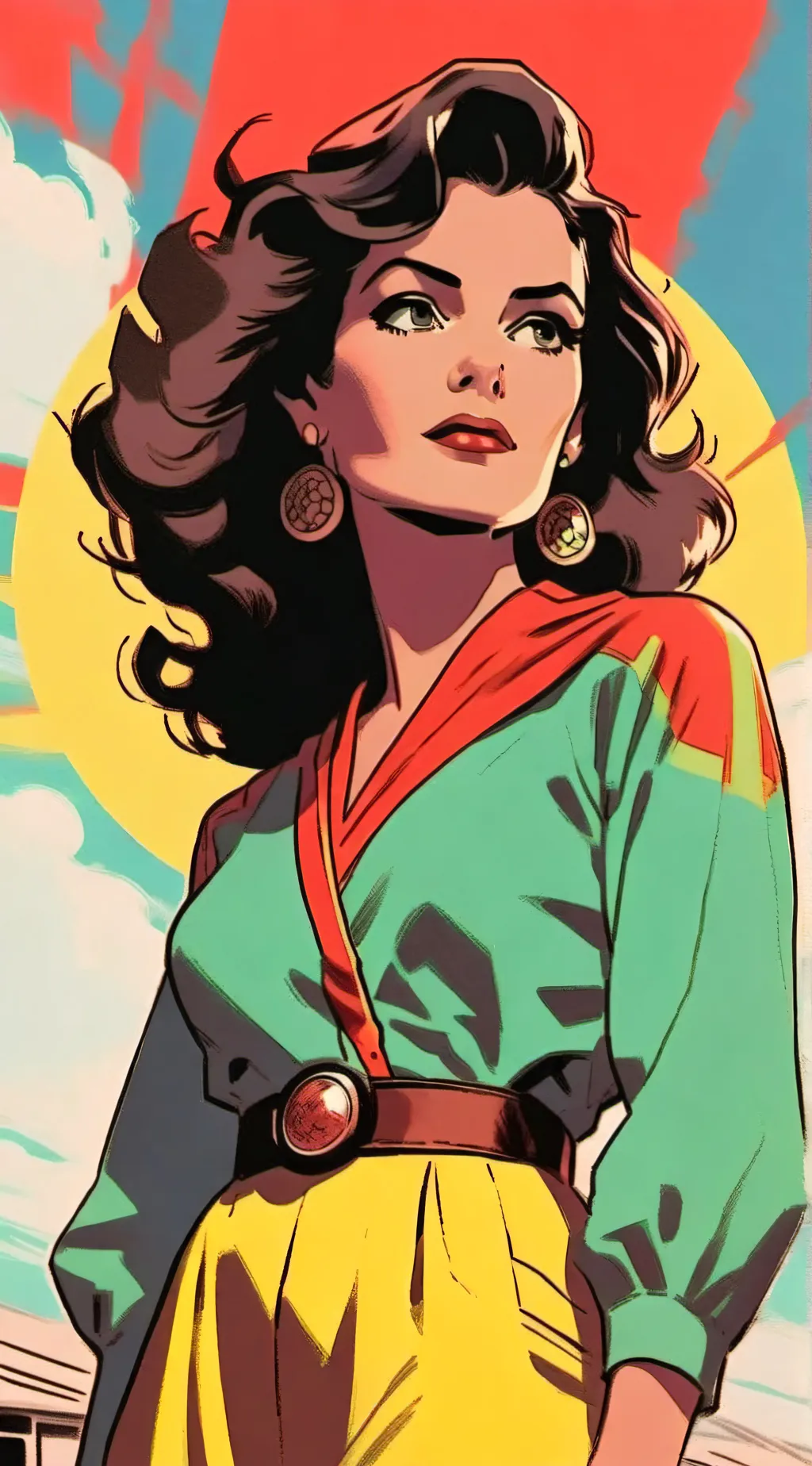 ai character: Sabrina background
