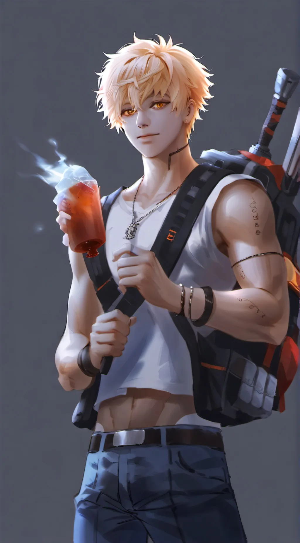 ai character: bakugo sister background