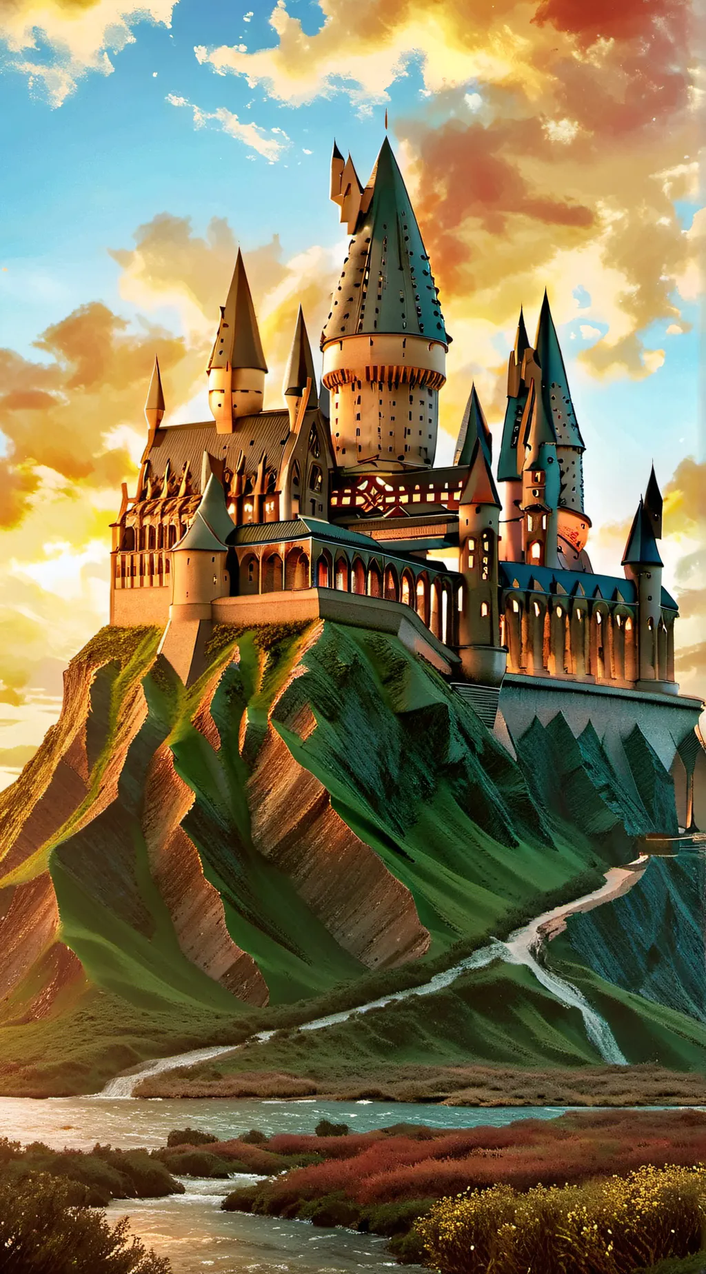 ai character: HOGWARTS ROASTING🔥 background