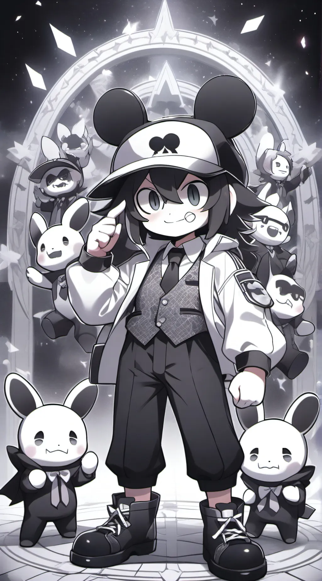 ai character: Pt 5 Fnf returns.. background