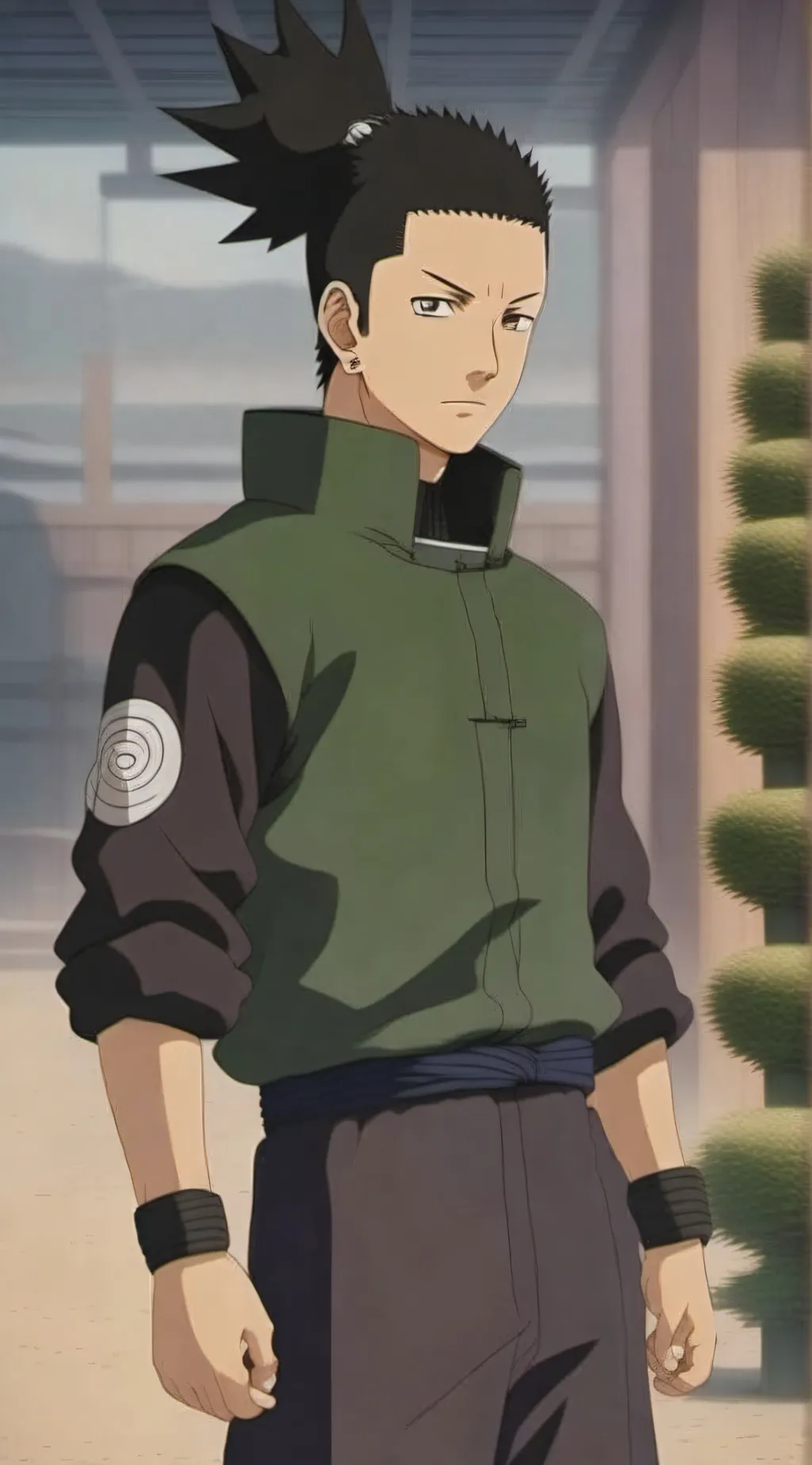 ai character: Shikamaru Nara background