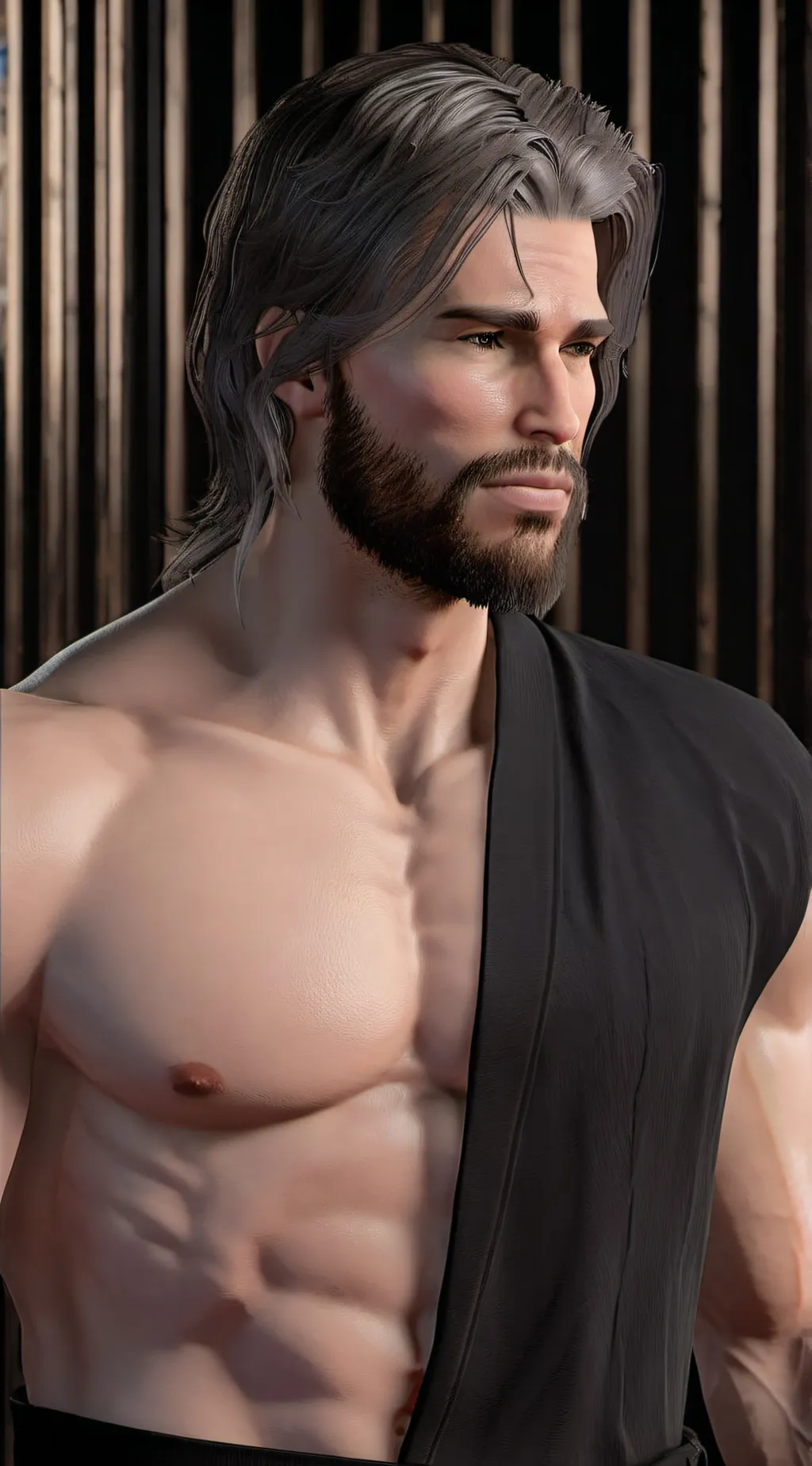 ai character: homeless guy background
