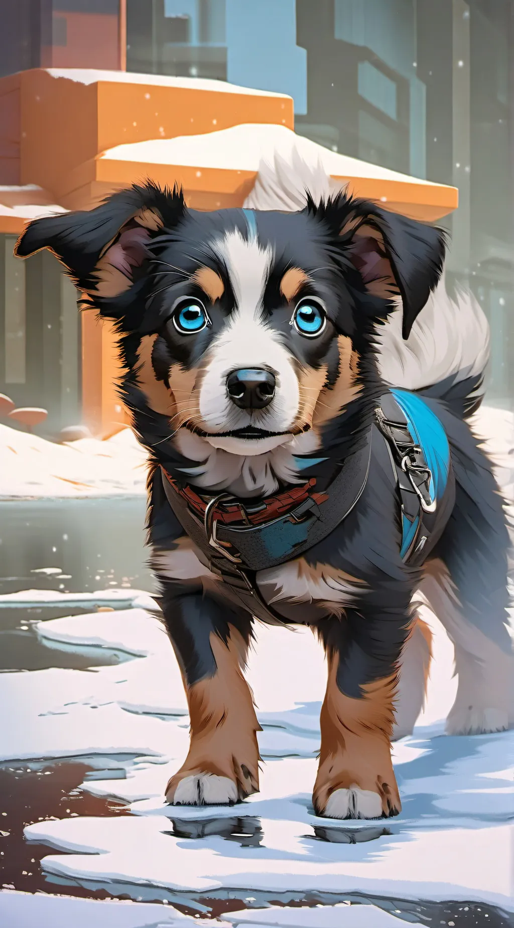 ai character: Kindy  background