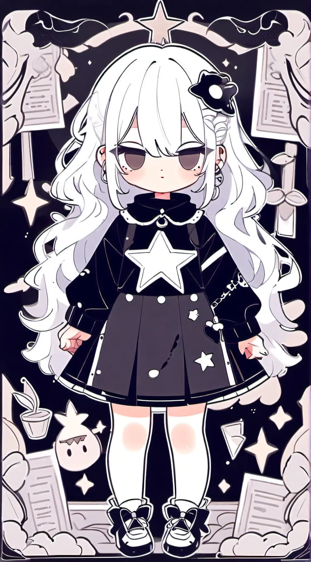 ai character: Creep  background