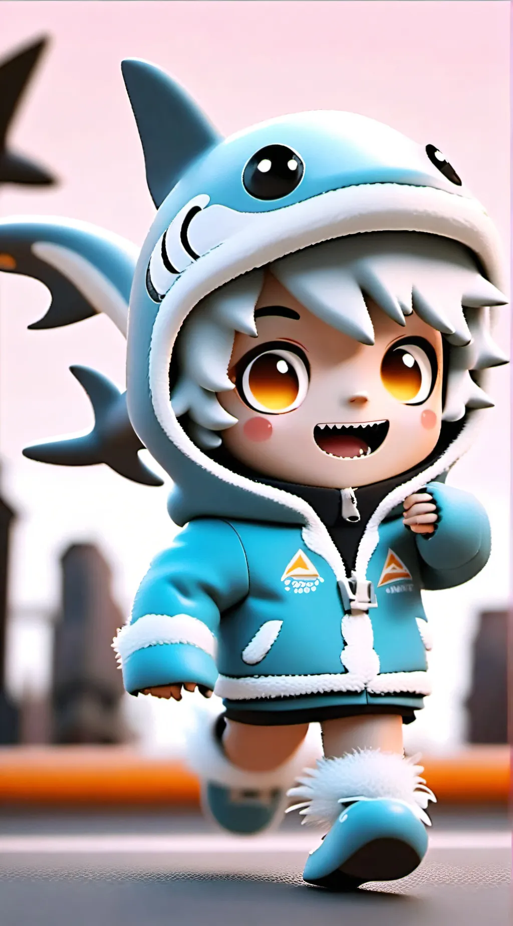 ai character: sharky: James background