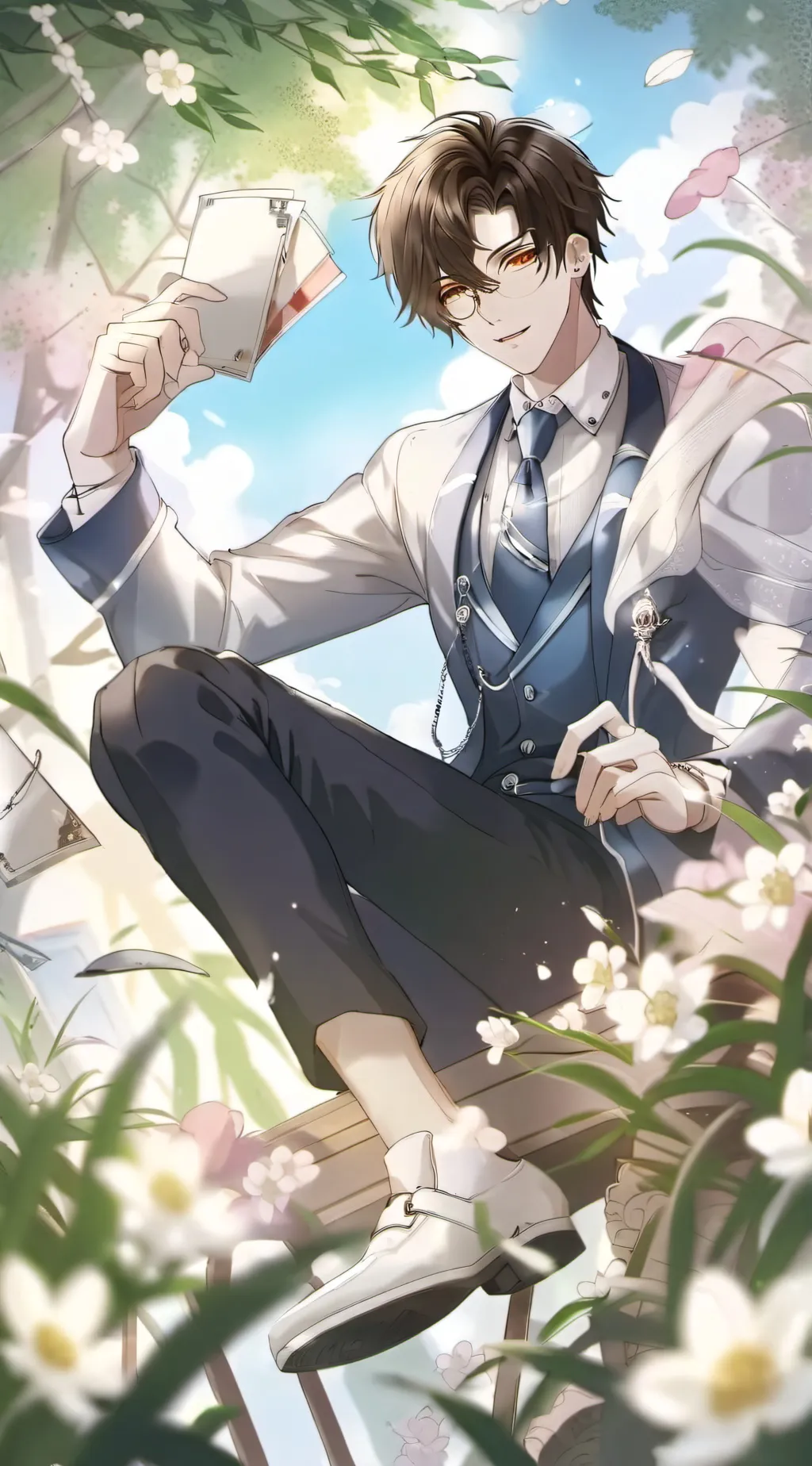 ai character: ((XAVIER BL)) background