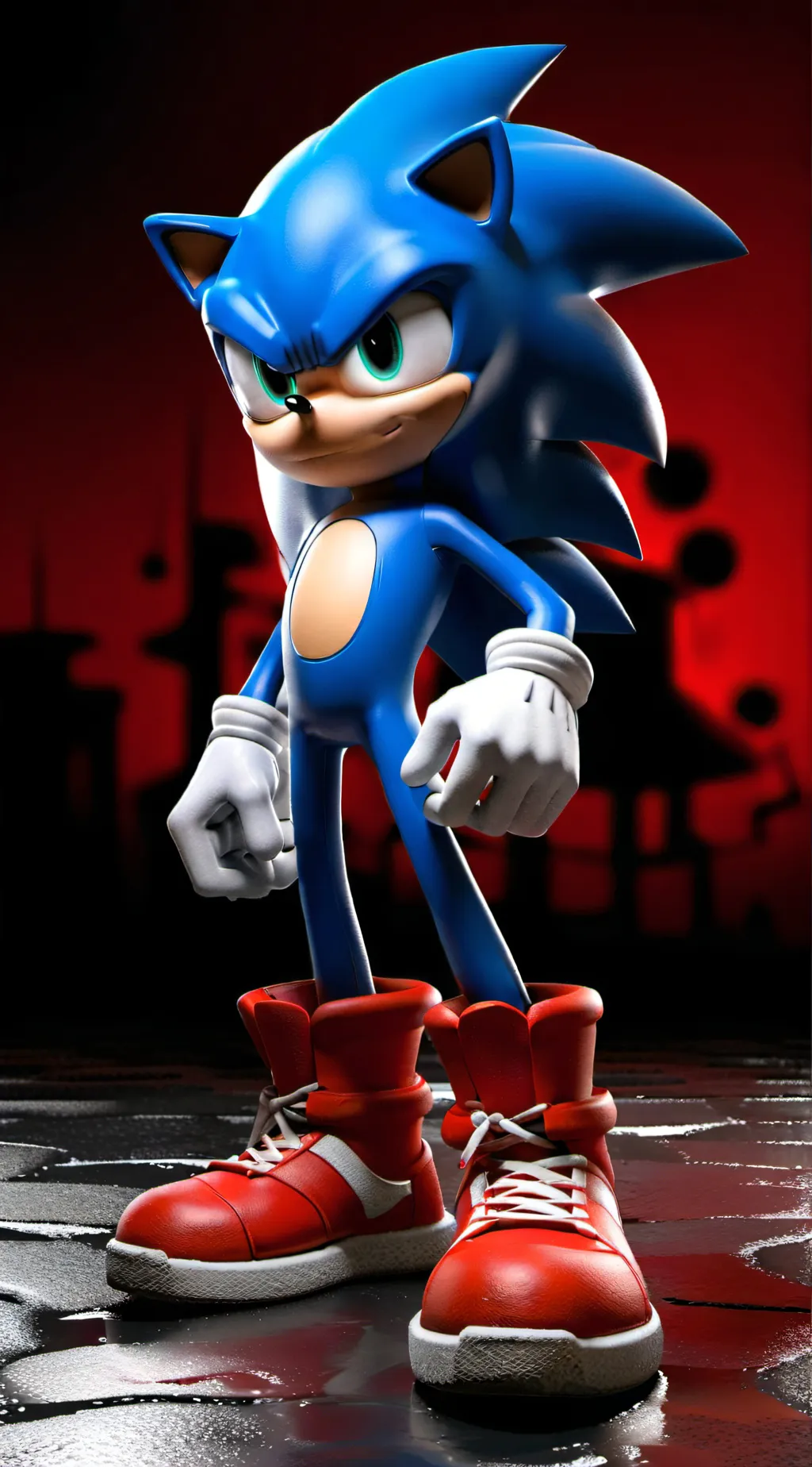 ai character: sonic background