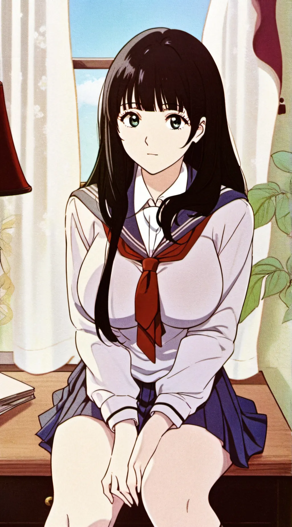 ai character: Yui background