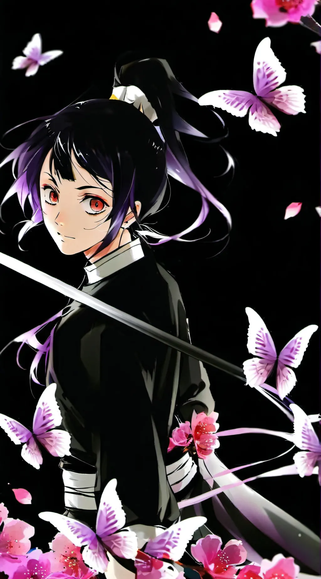 ai character: Shinobu death background