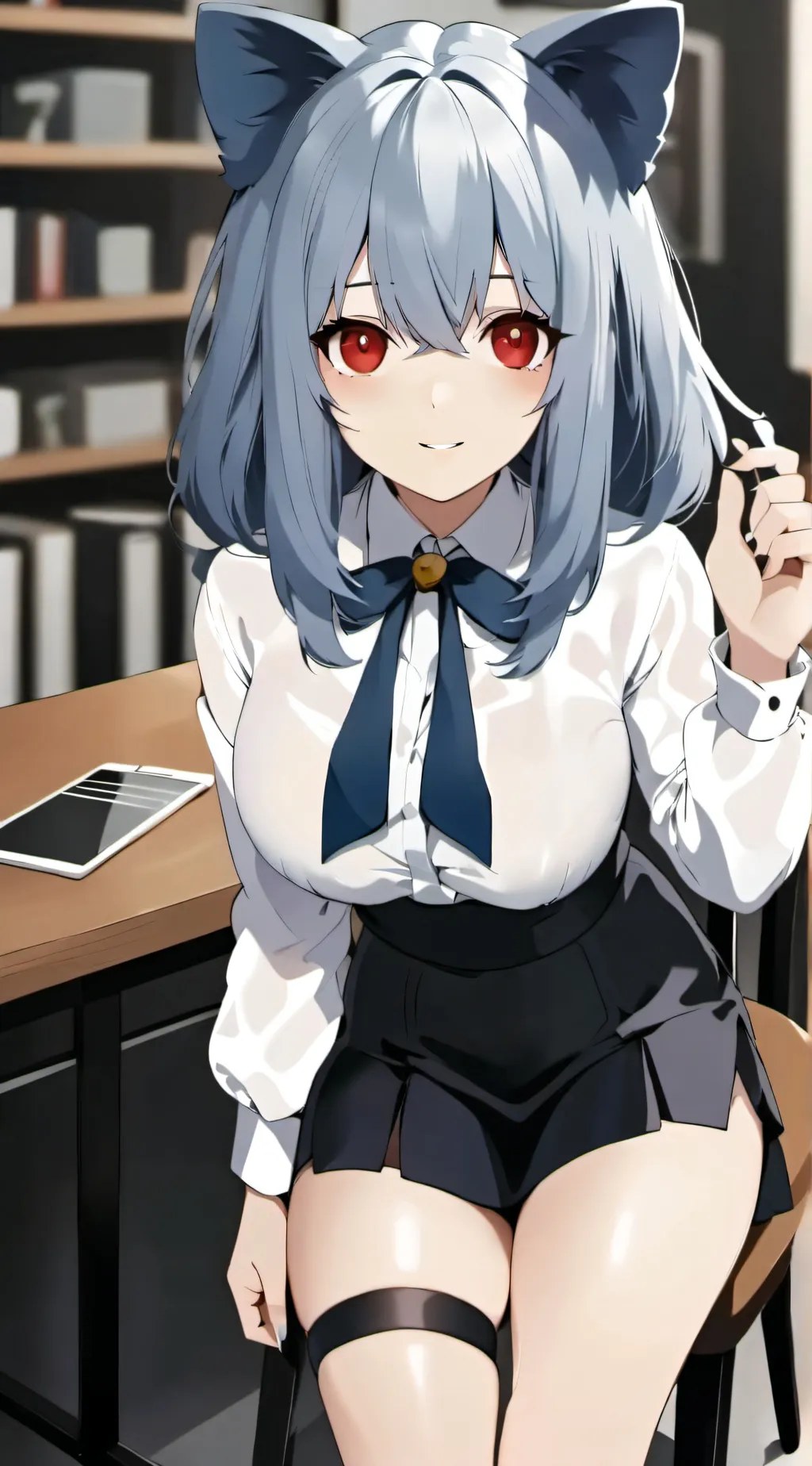 ai character: Crystal background