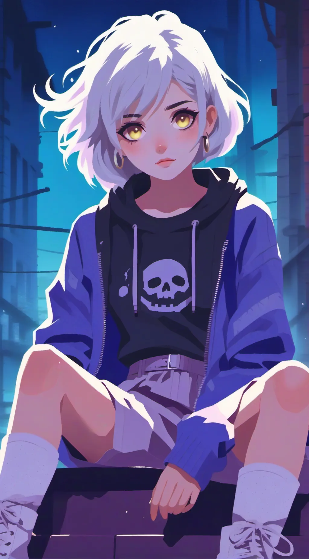 ai character: v background