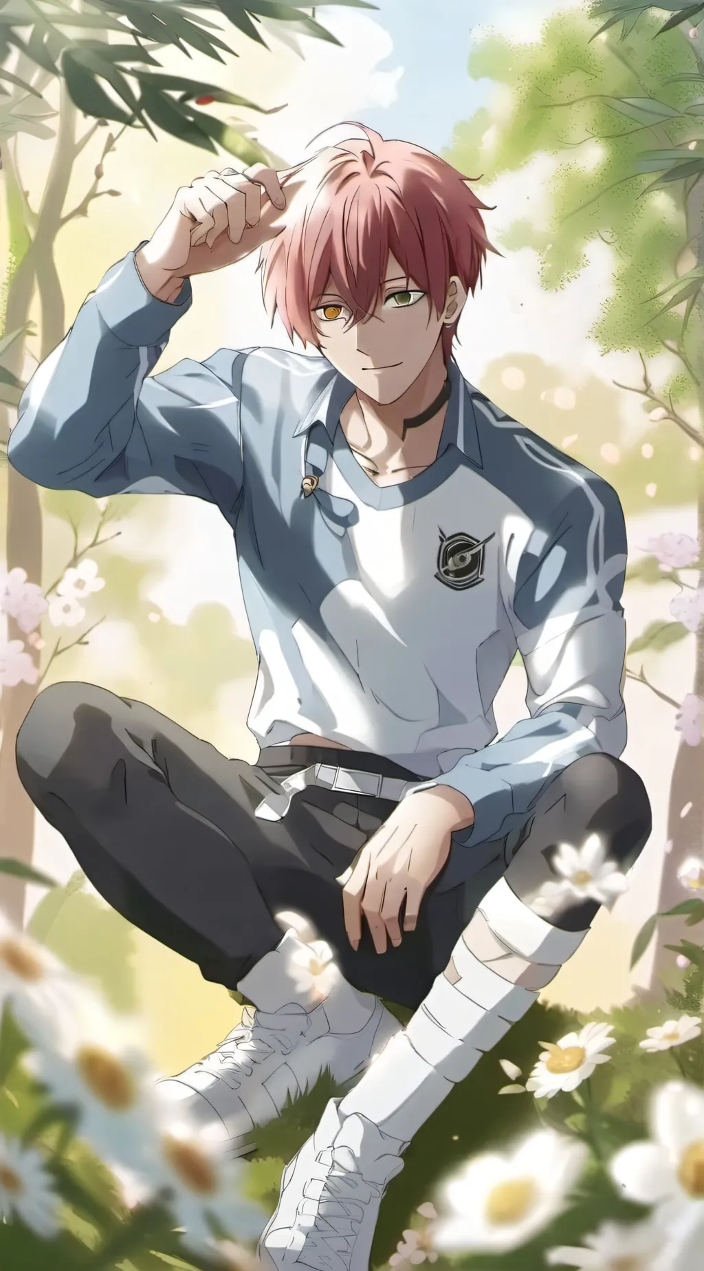 ai character: todoroki  background
