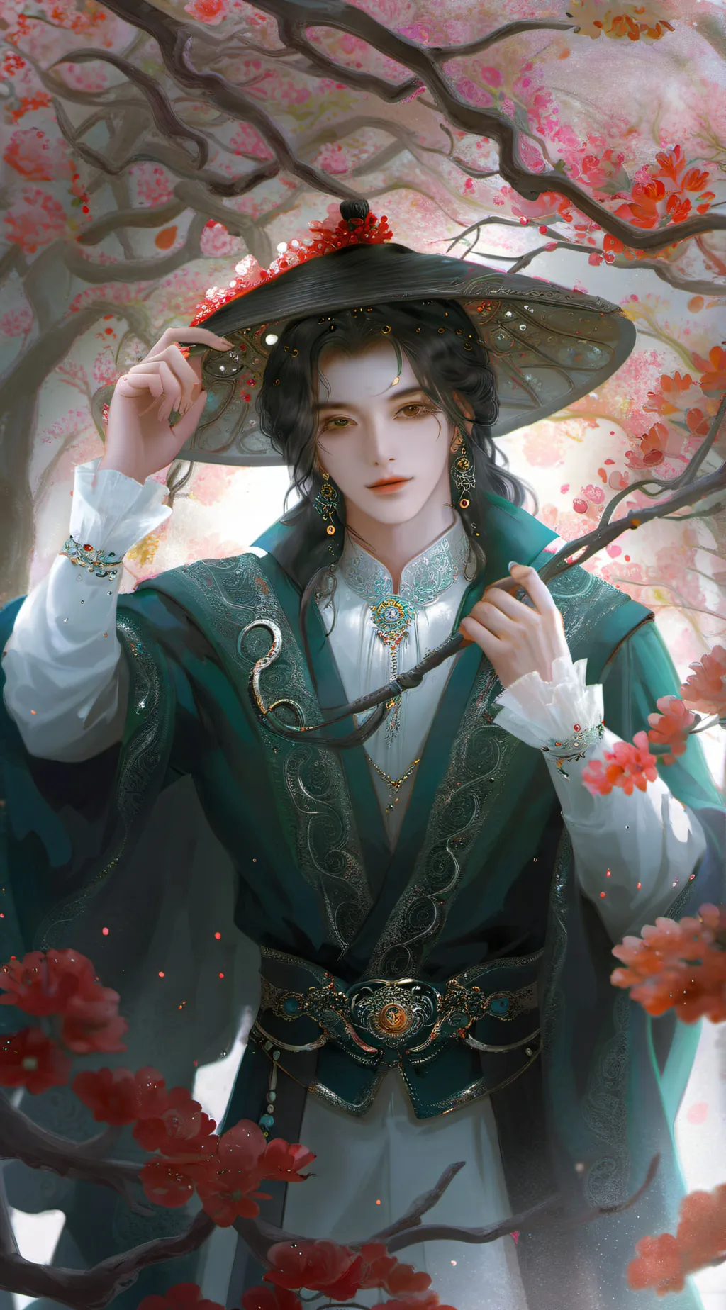 ai character: aaron background