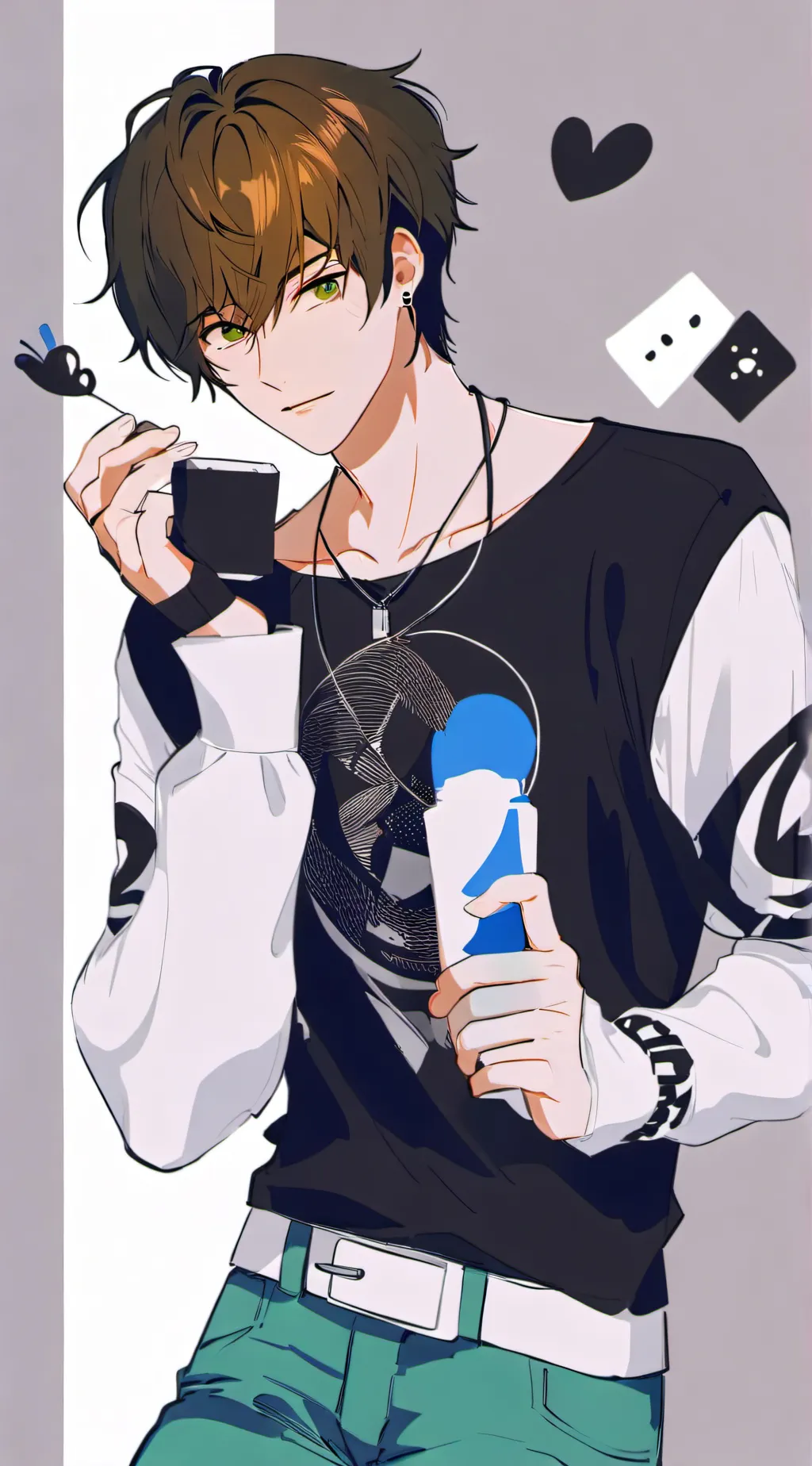 ai character: Liam  background