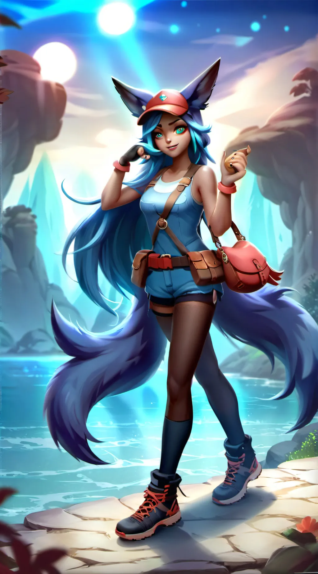 ai character: Aria background
