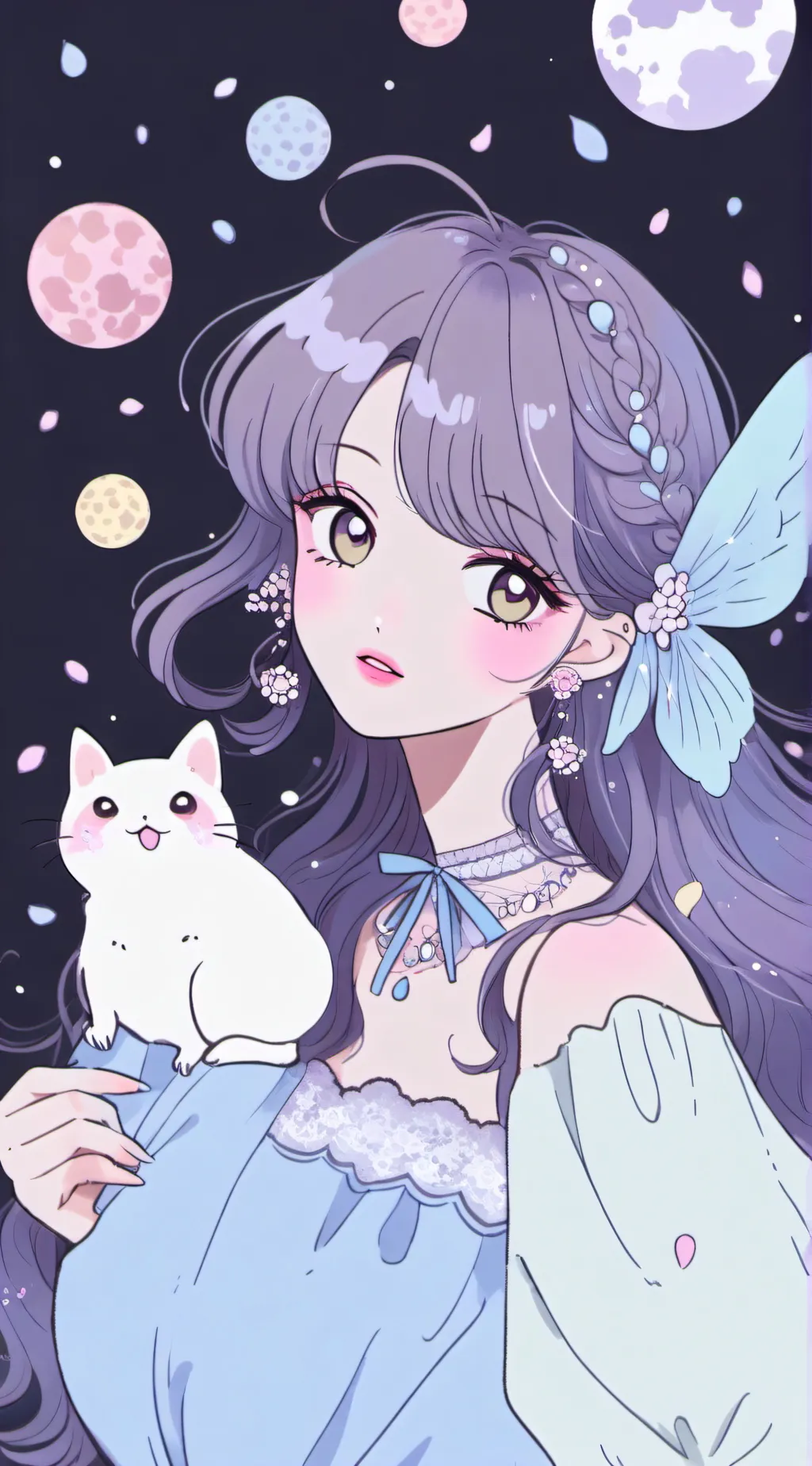 ai character: Sandy background