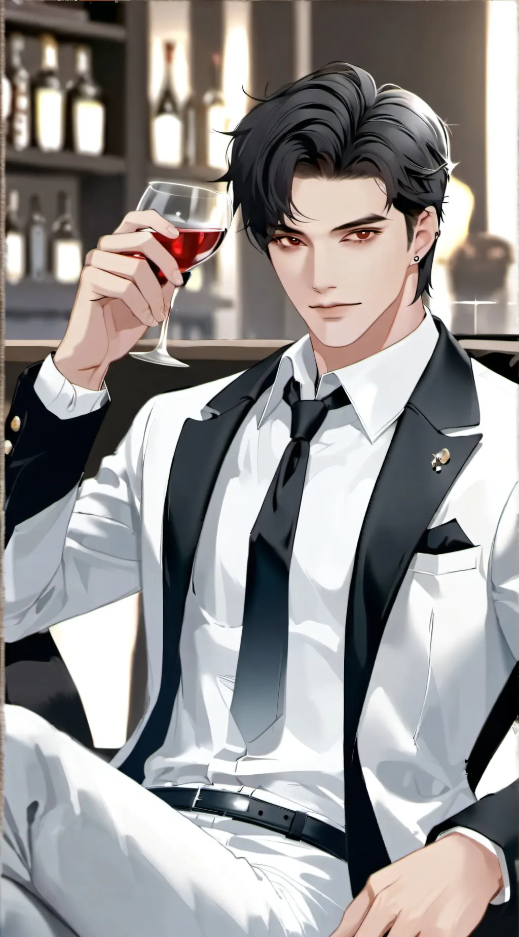 ai character: Drei background