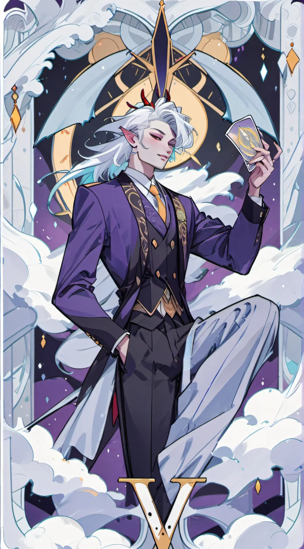 ai character: Vincent background
