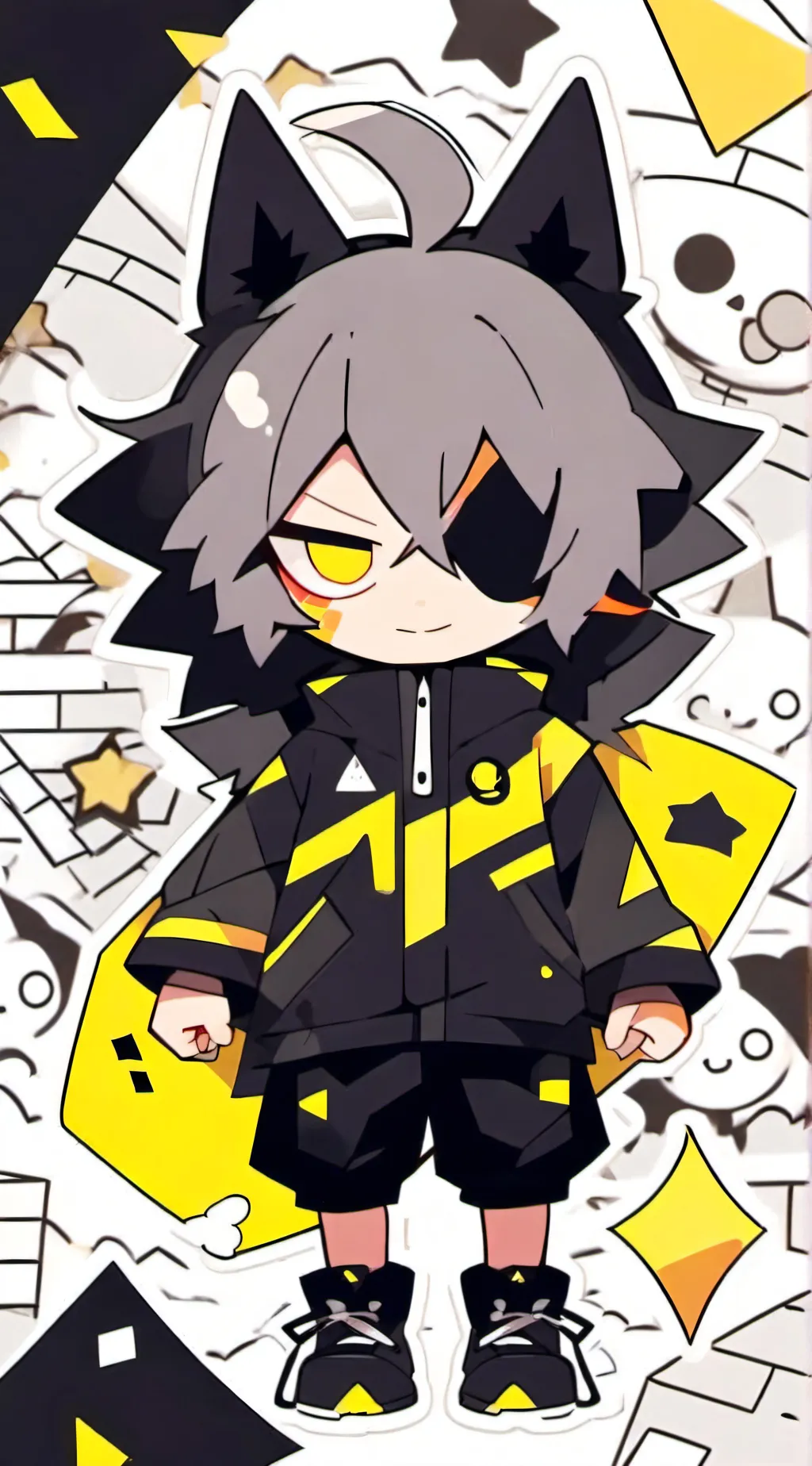 ai character: Leo background