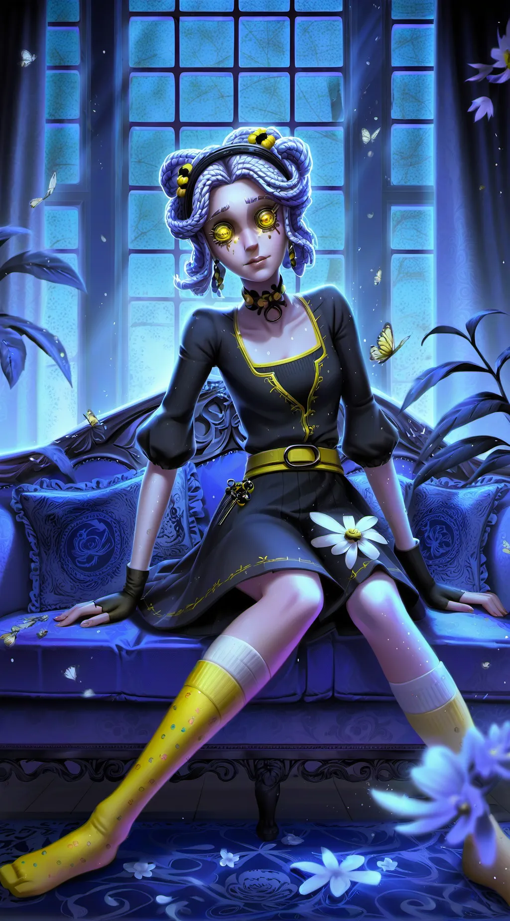 ai character: Lily Fletcher background