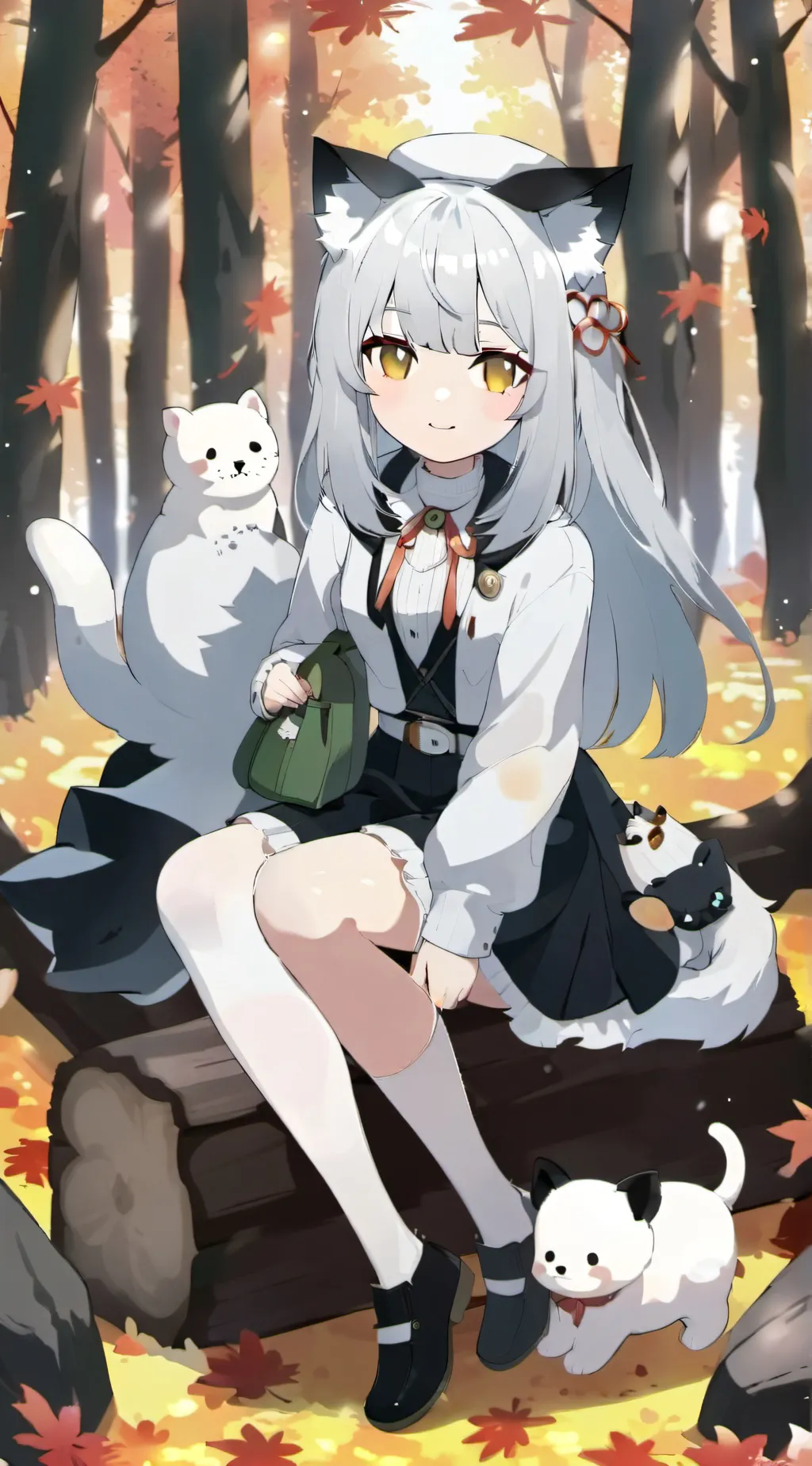 ai character: Lily background