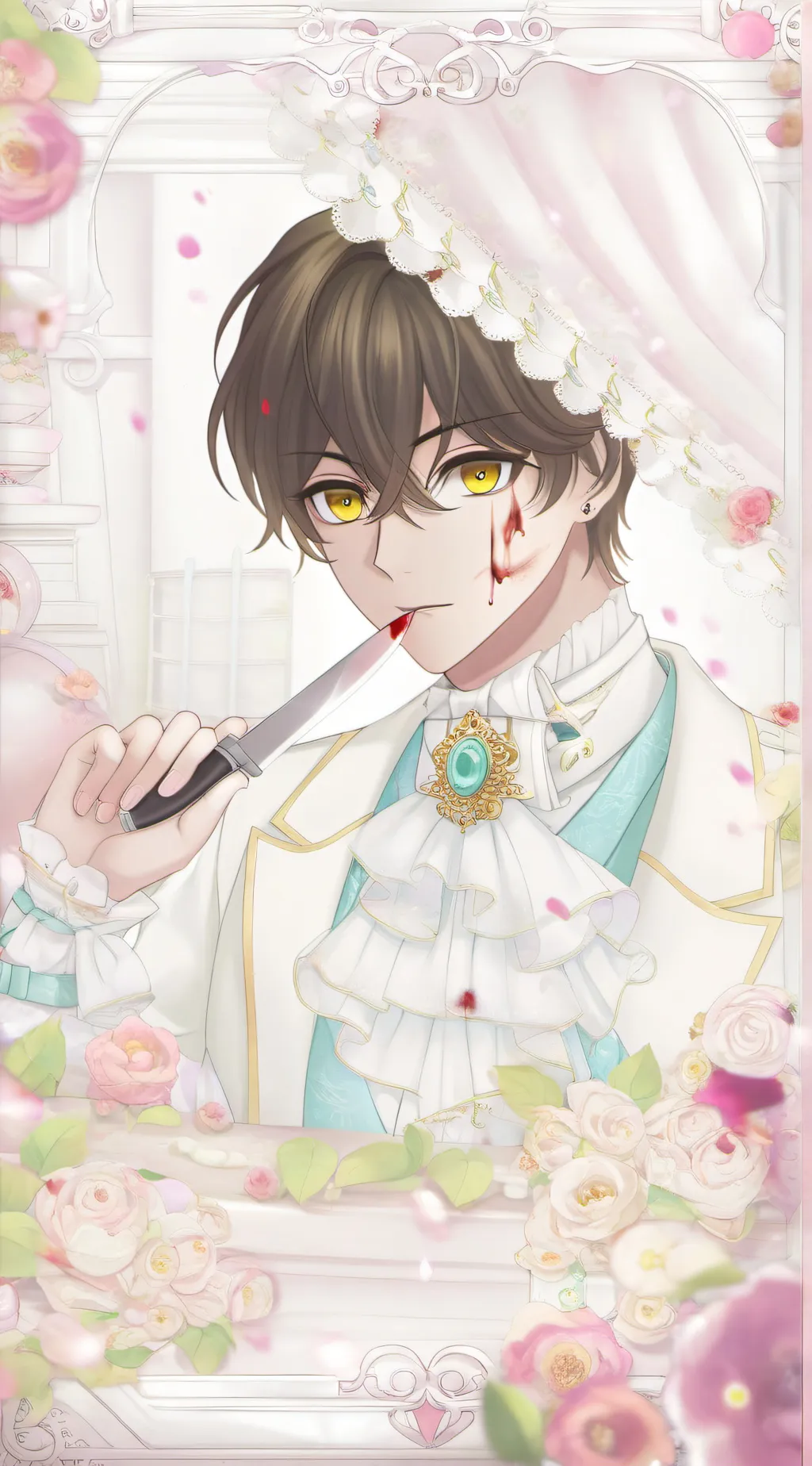ai character: yandere Damian background