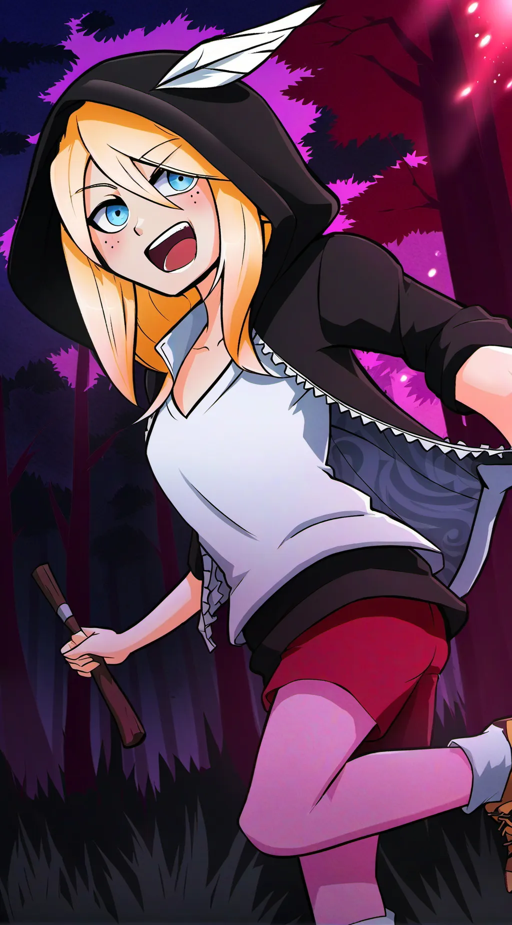 ai character: ~{Nina}~ background