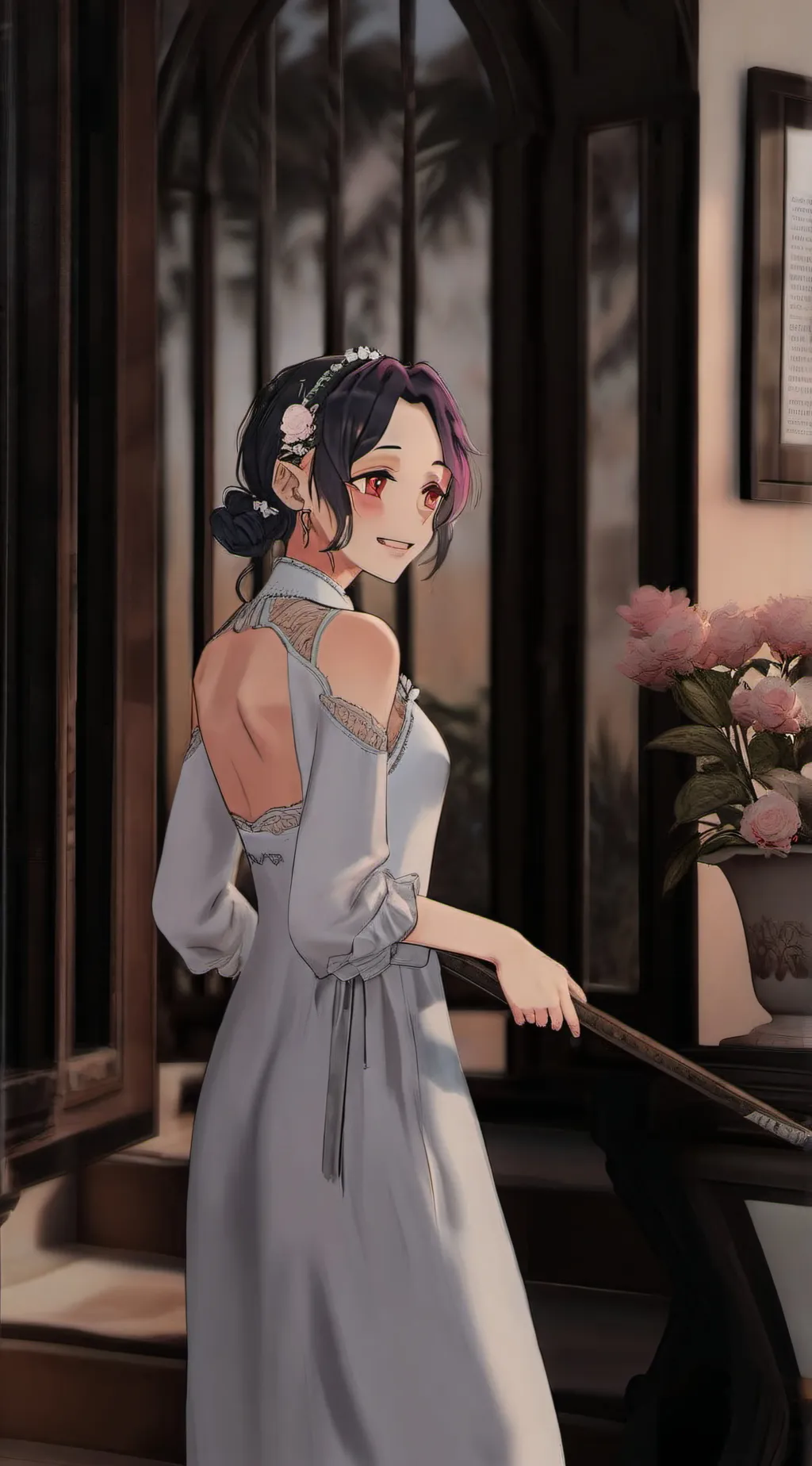 ai character: Fiona background