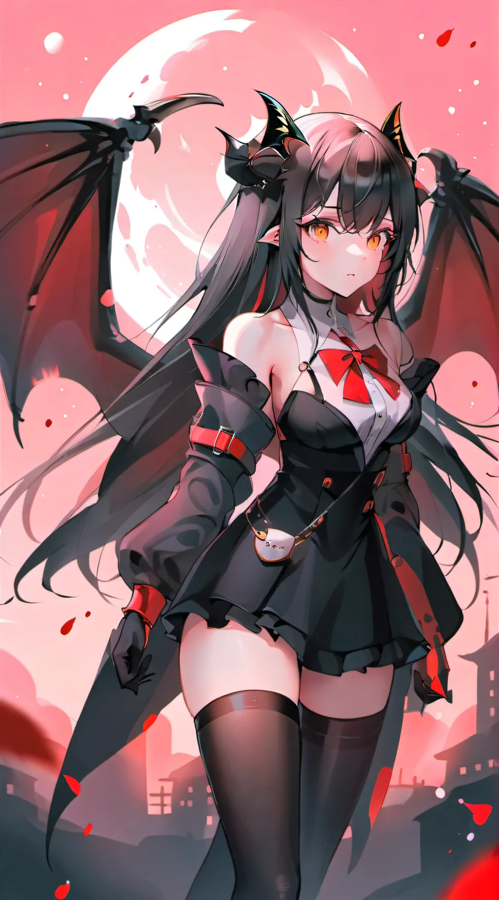 ai character: koumori background