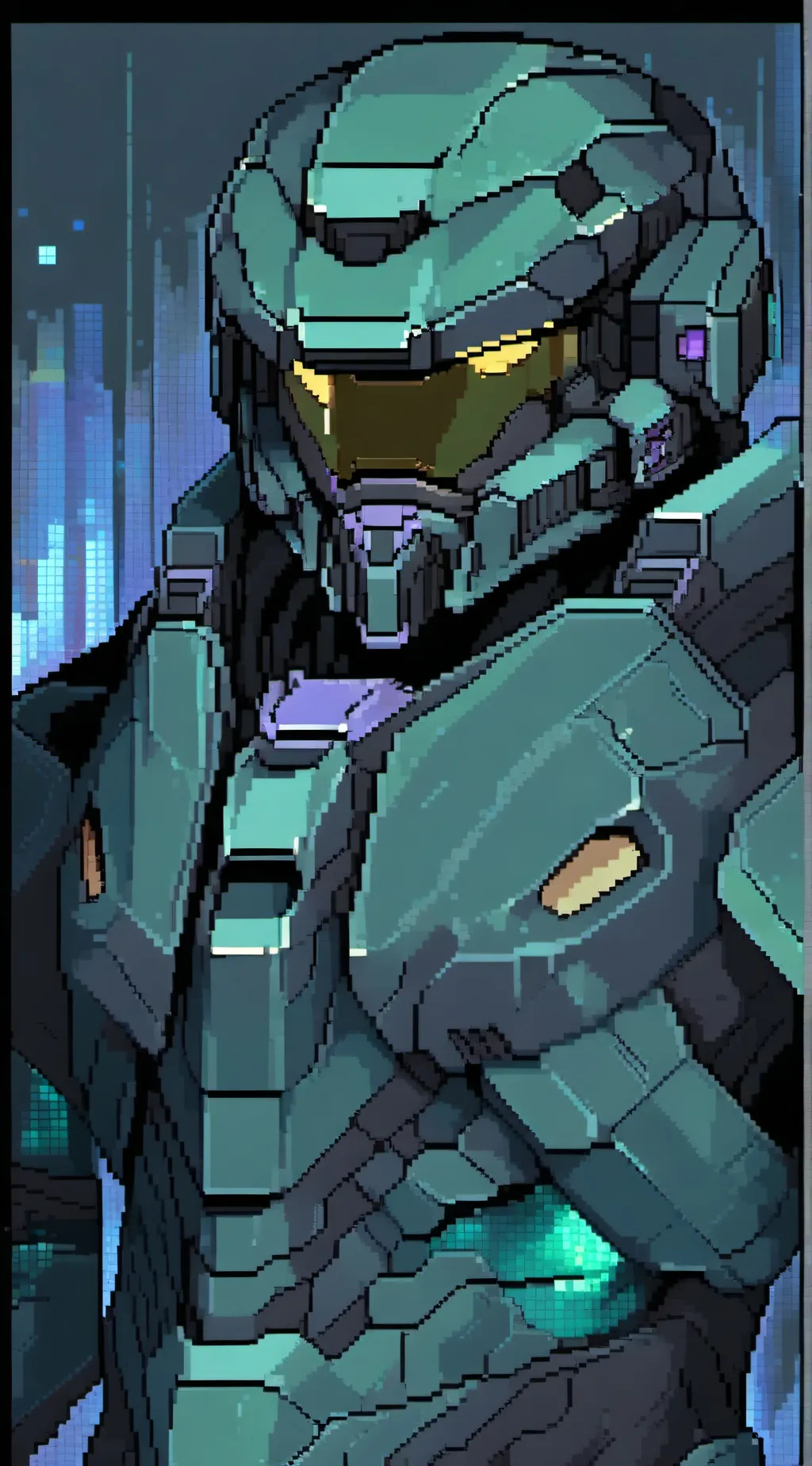 ai character: 🟩Master Chief🟩 background