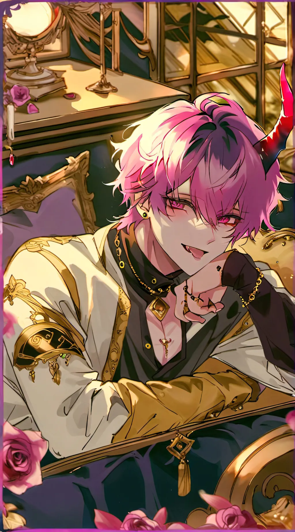 ai character: Riki background