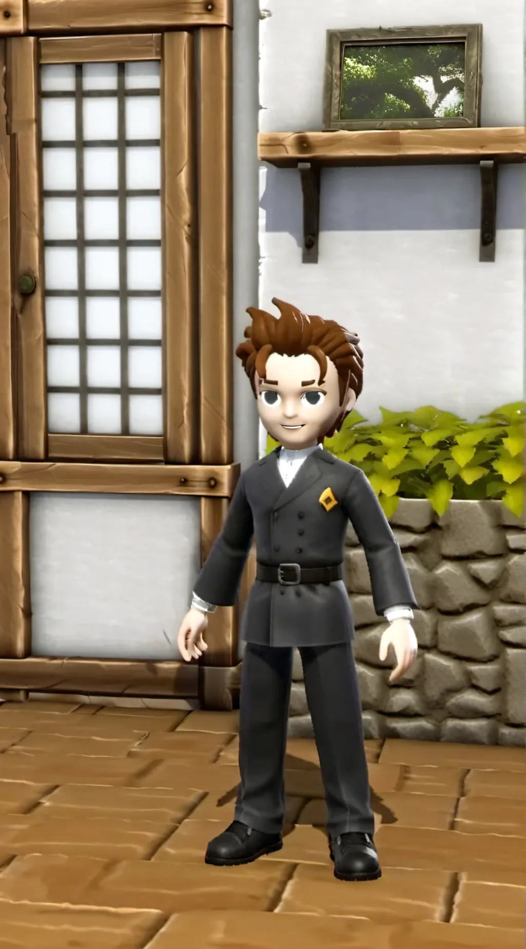 ai character: Goofy Roblox  background
