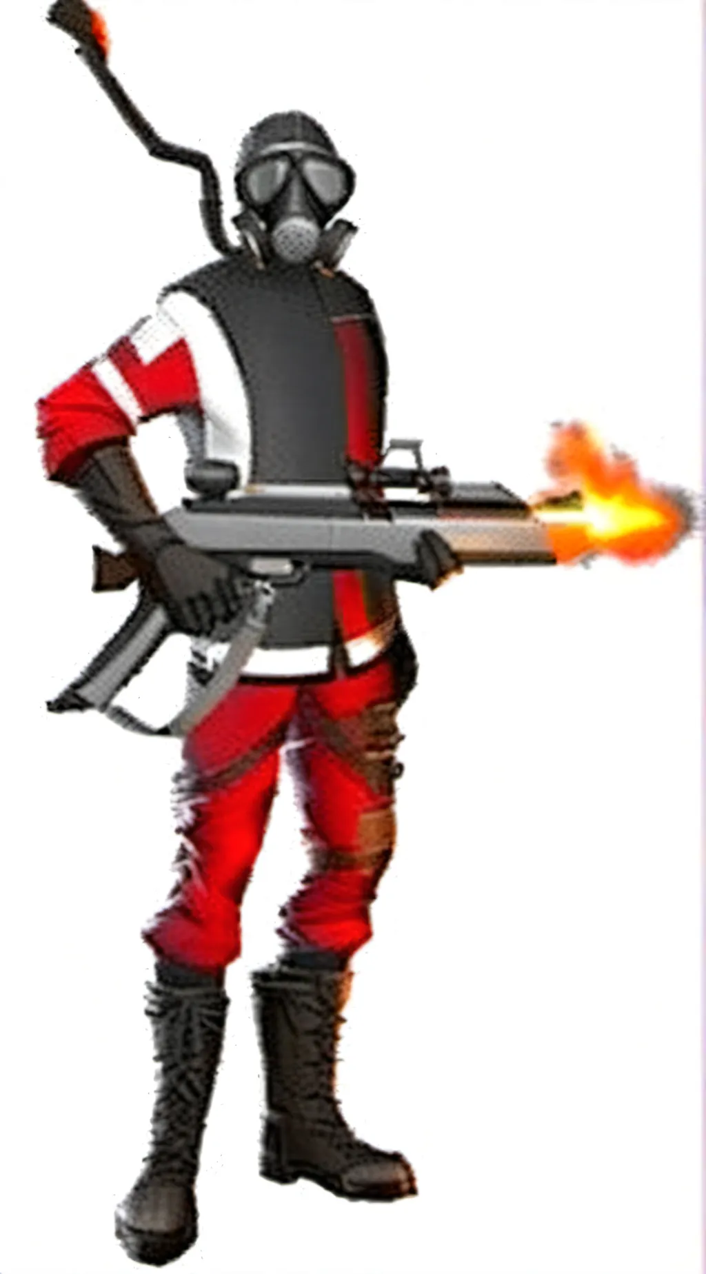 ai character: Pyro TF2 background