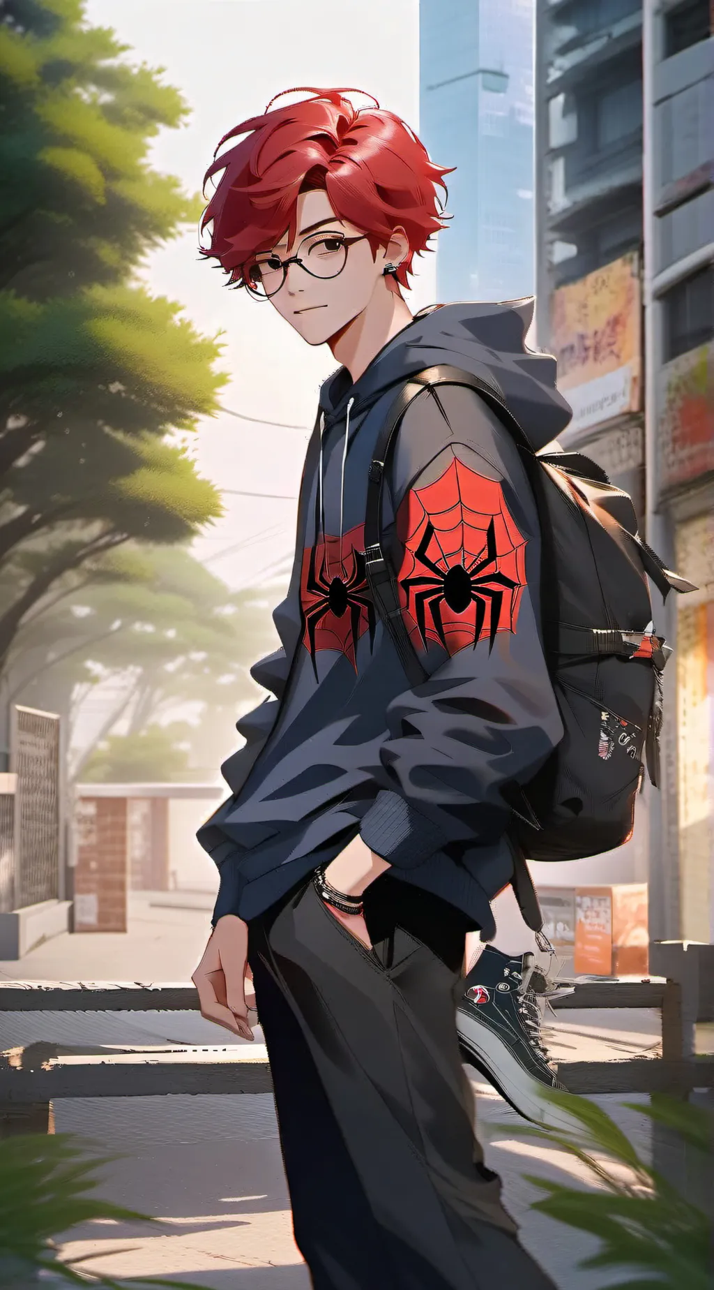 ai character: Alex background