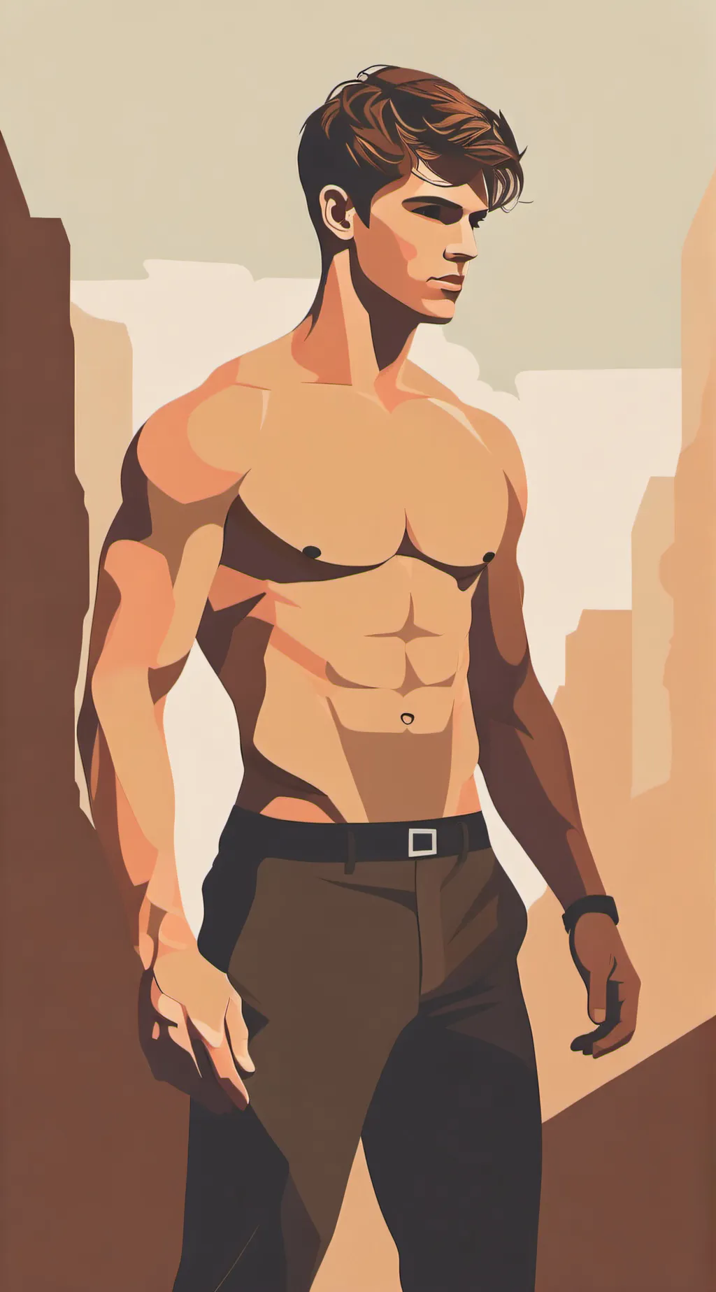 ai character: Nate Hawkins  background