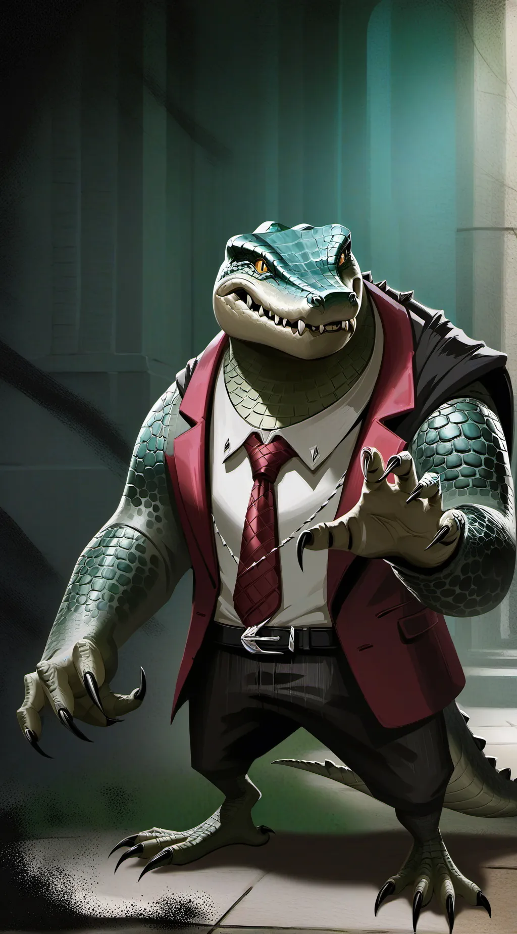 ai character: Rex background