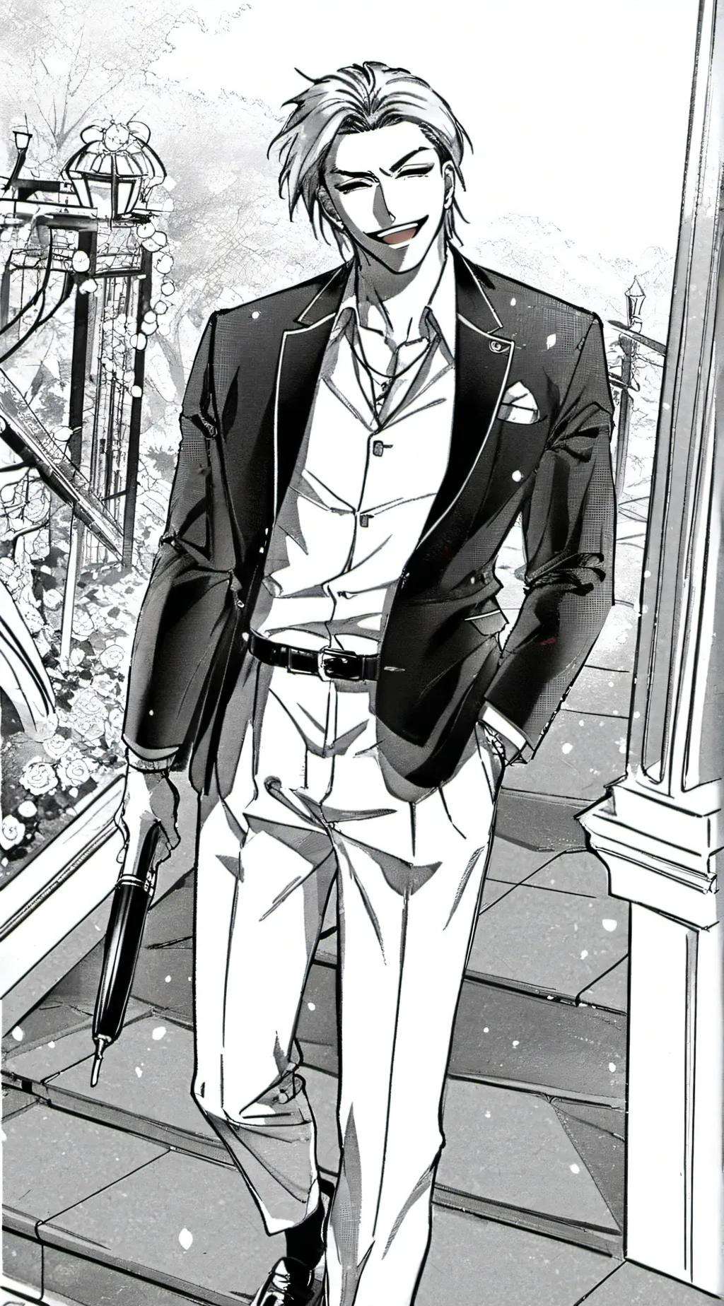 ai character: all might background