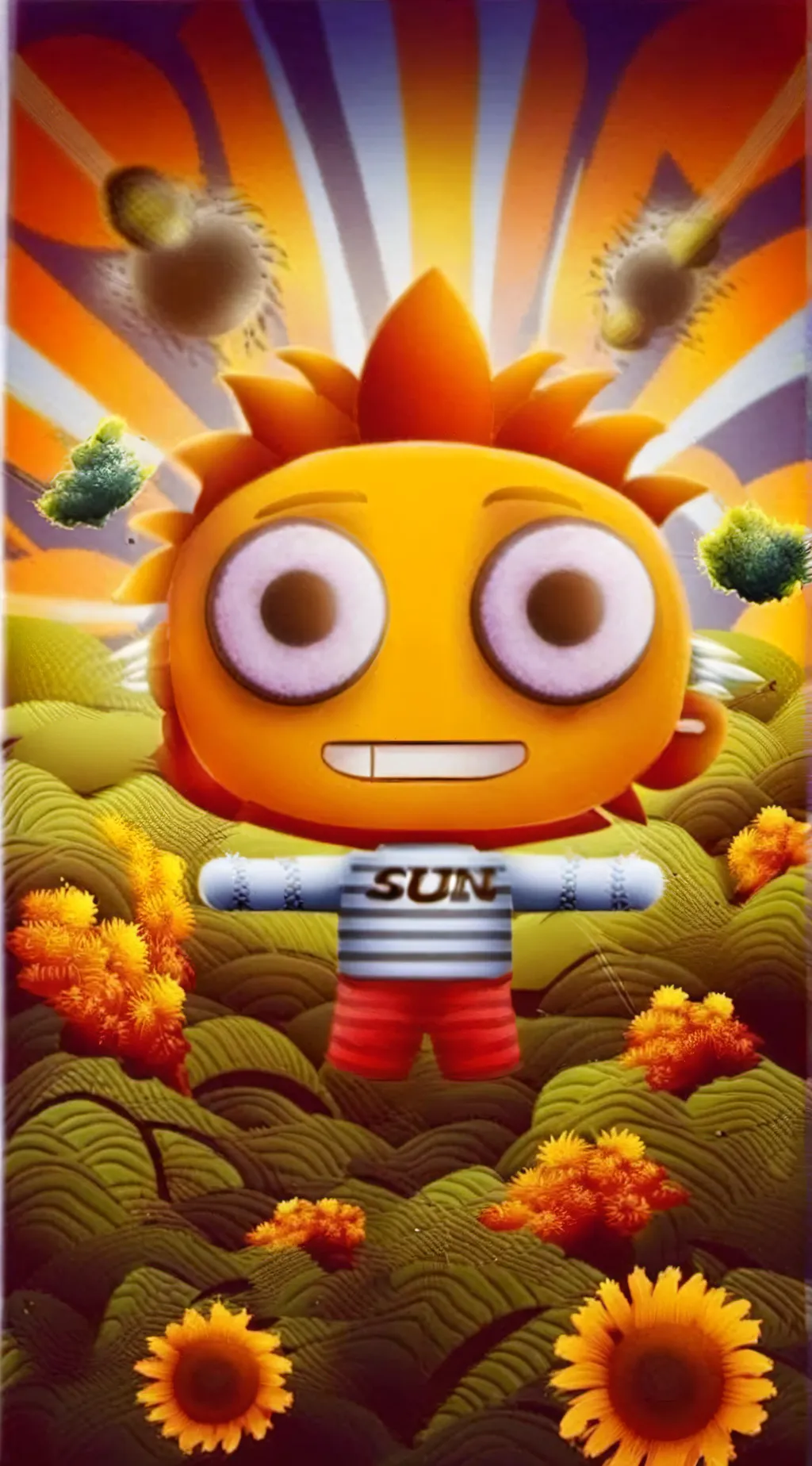 ai character: SunDude background
