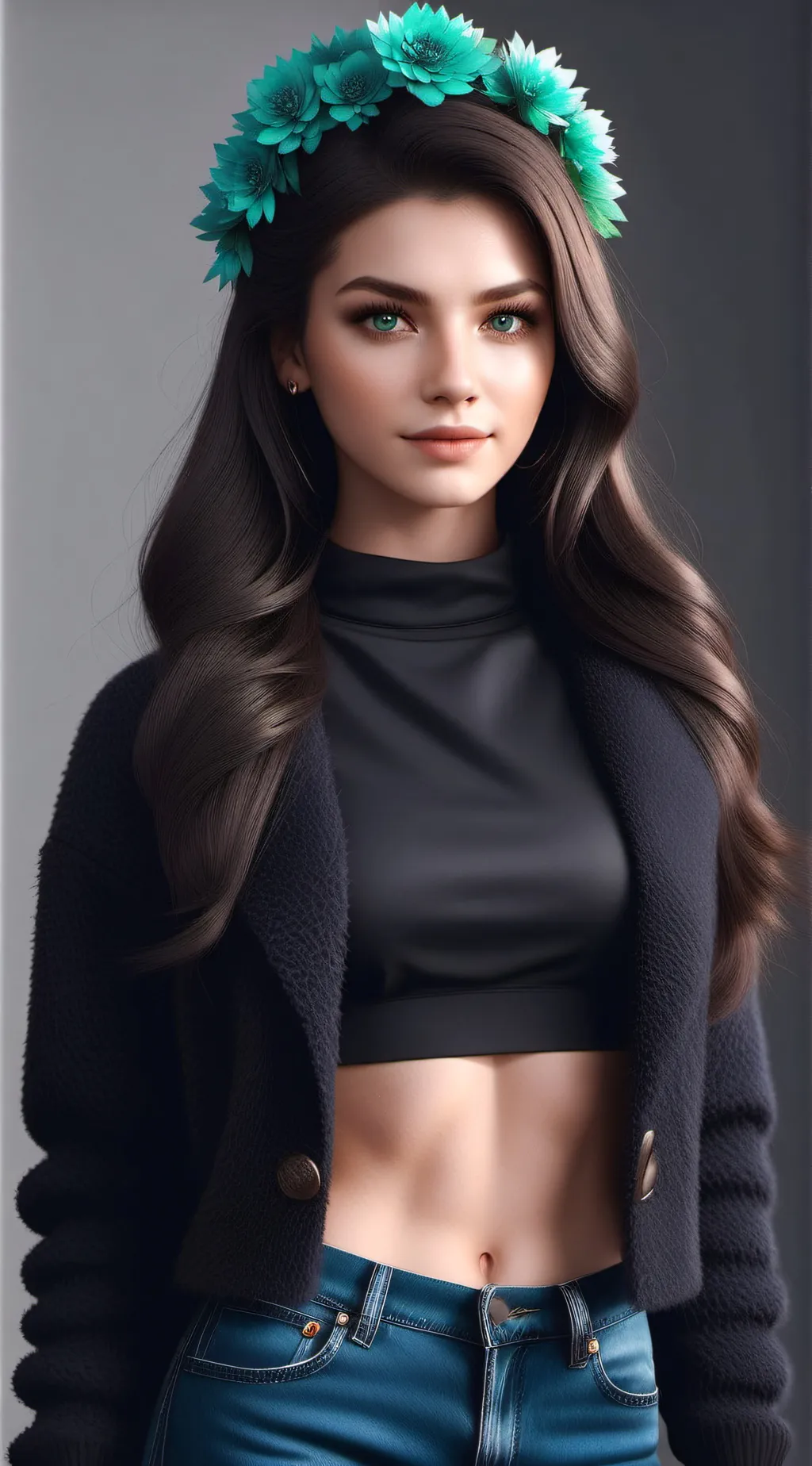 ai character: Rose  background