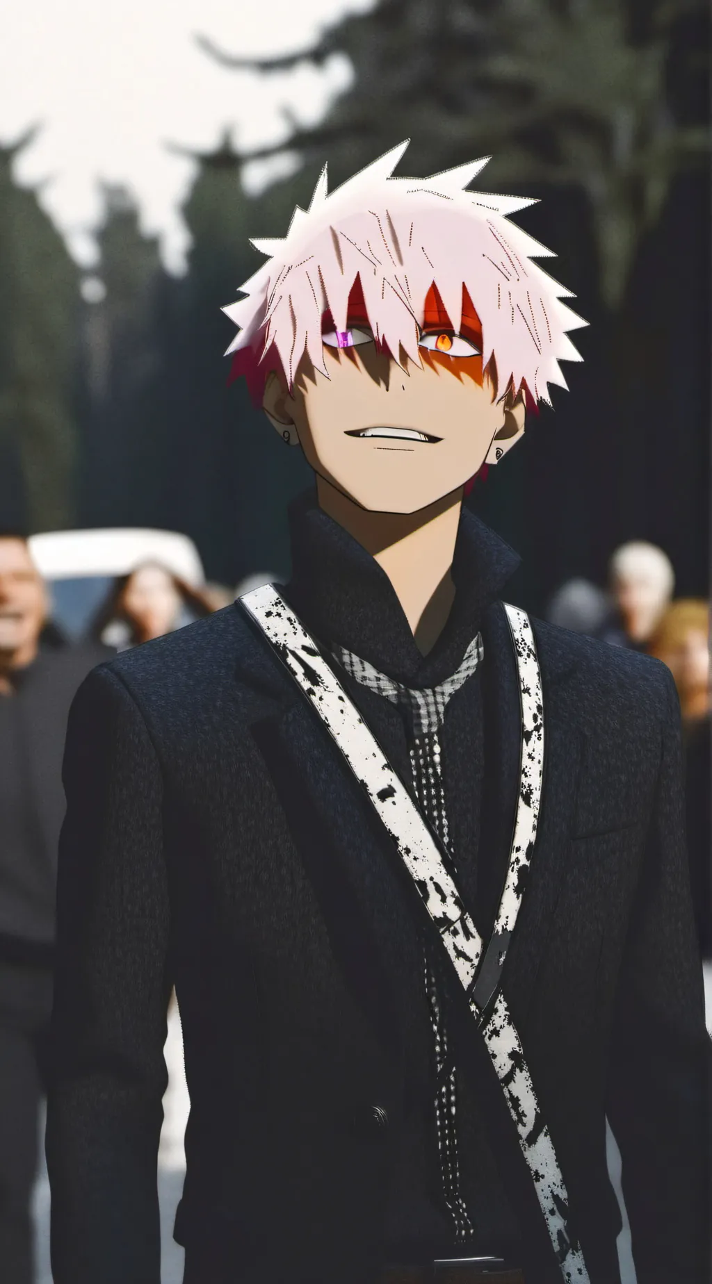 ai character: Todoriki I think background