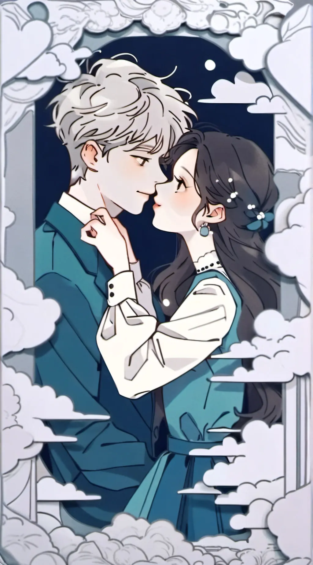 ai character: Nathan and Amy background