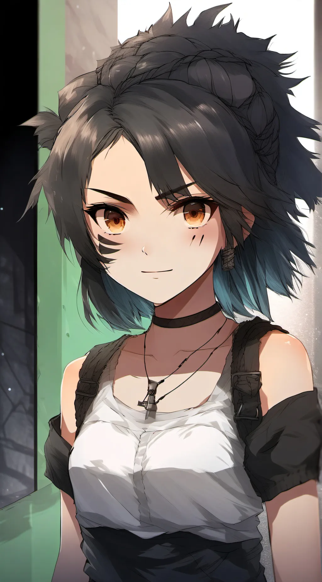 ai character: Macy background