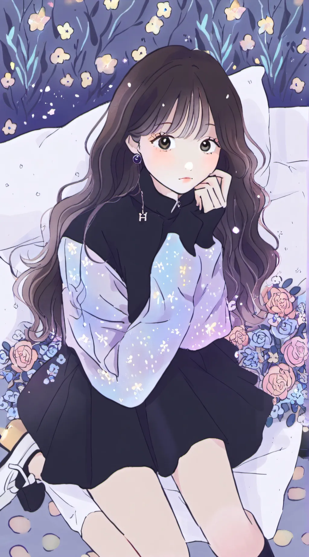 ai character: Blackpink background