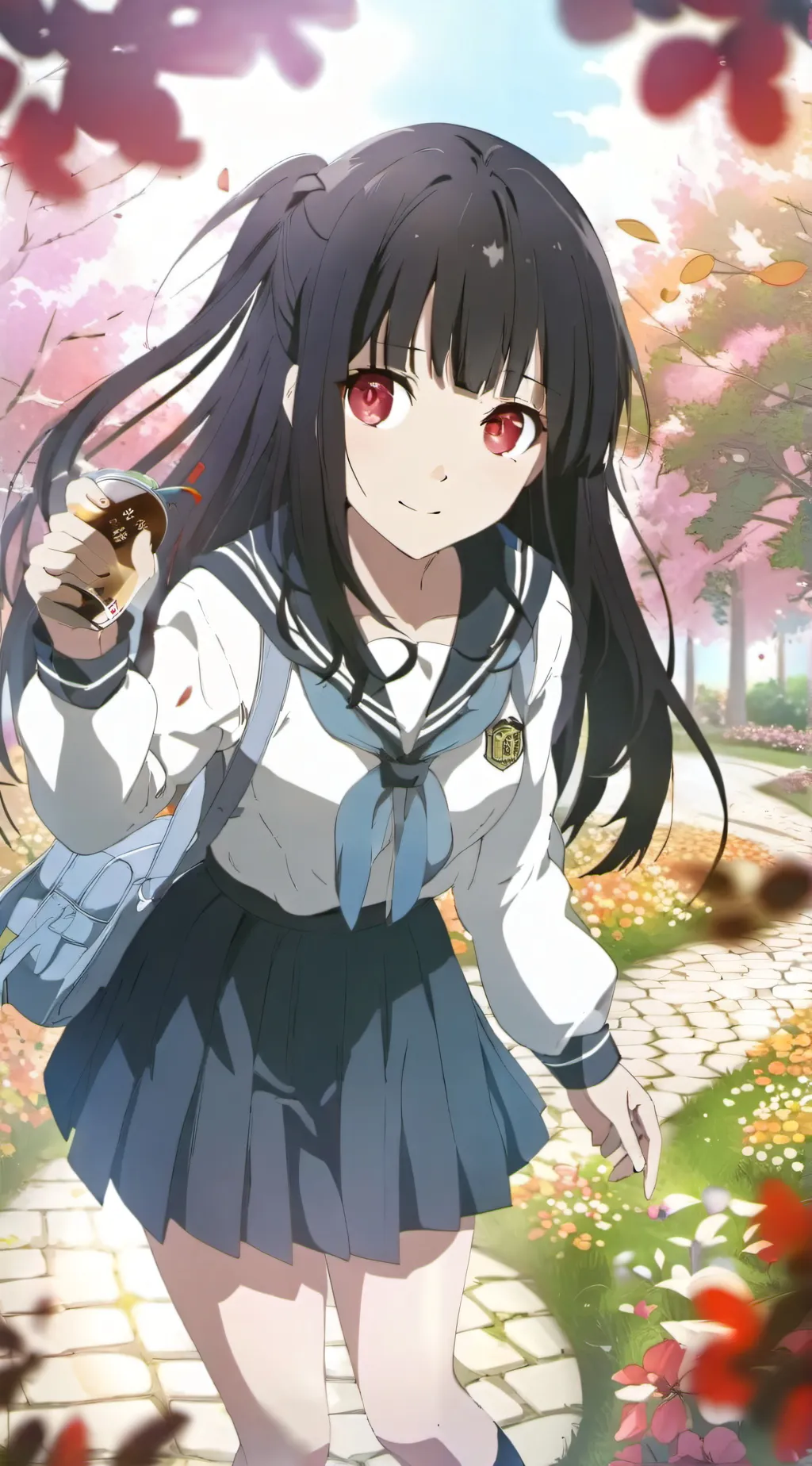 ai character: Kanade background