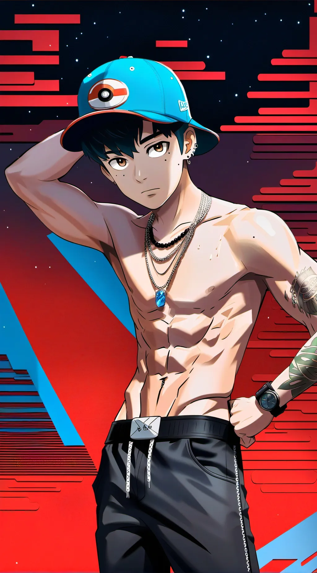 ai character: MHA background